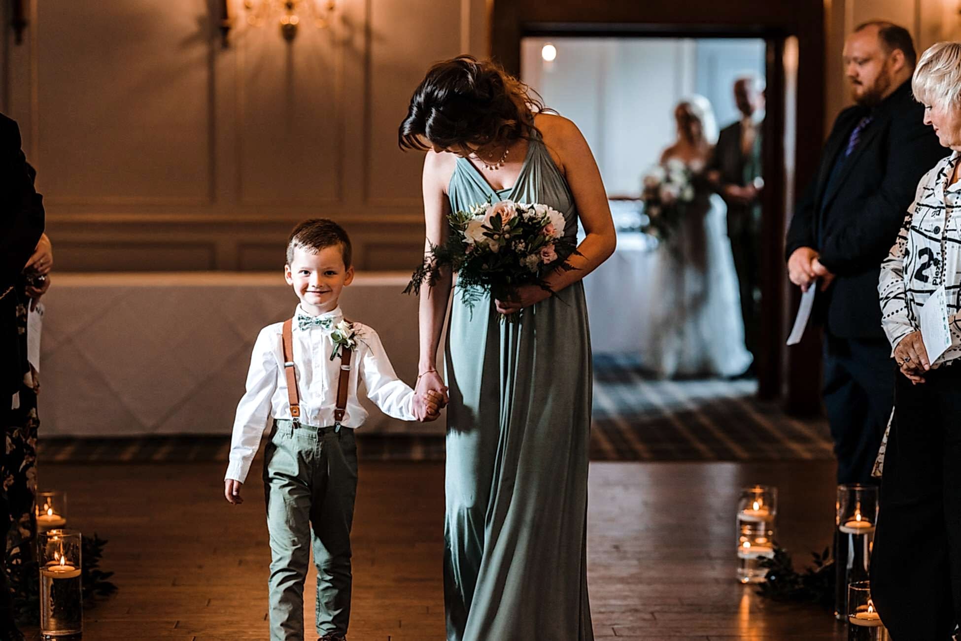 The Maynard wedding photo