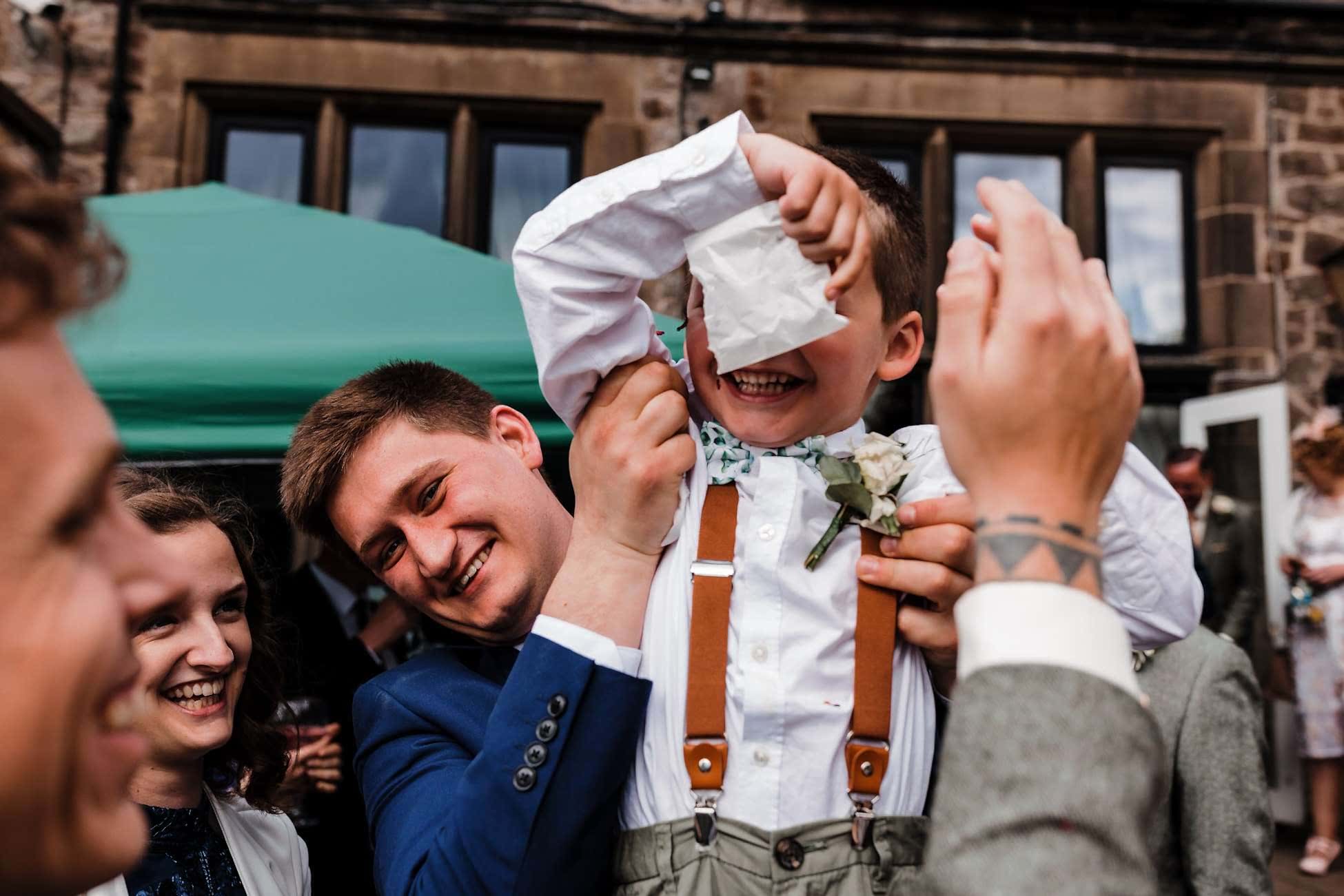 The Maynard wedding photo