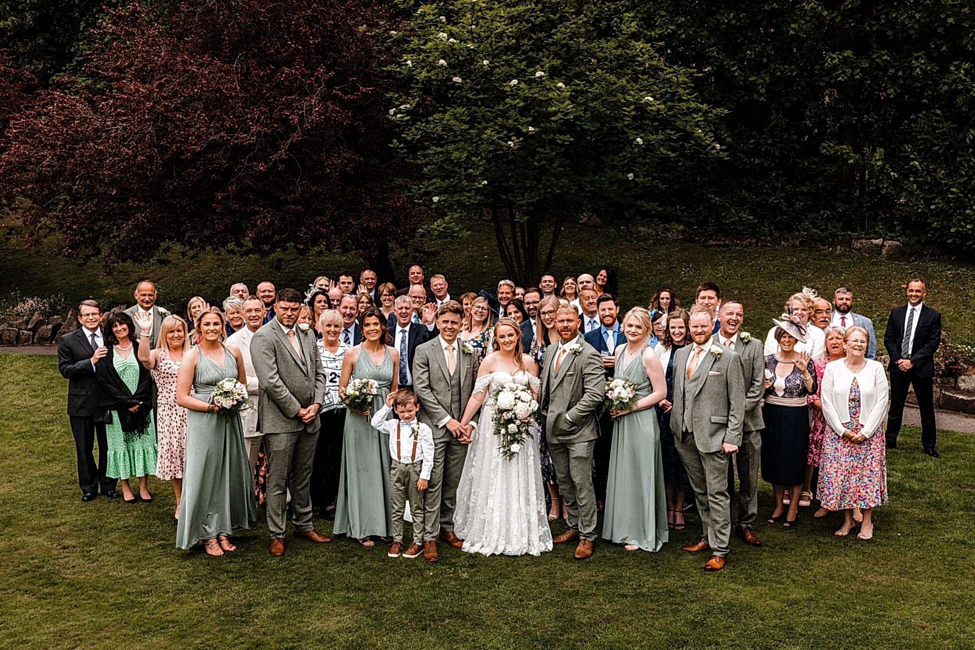 The Maynard wedding photo