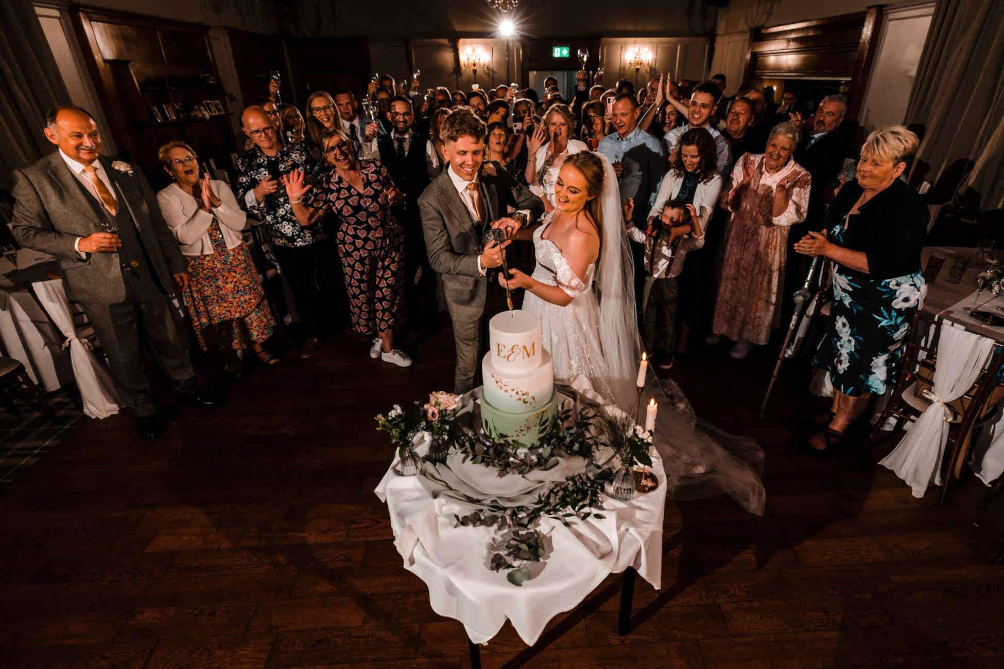 The Maynard wedding photo