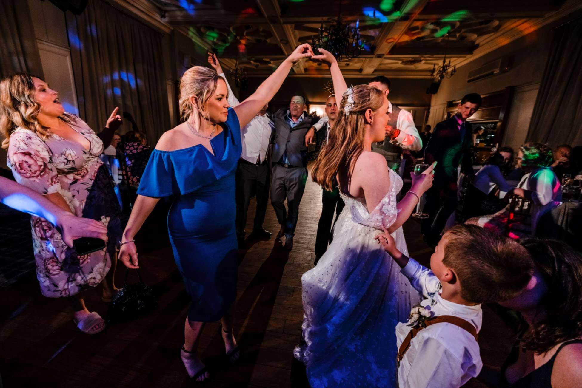The Maynard wedding photo