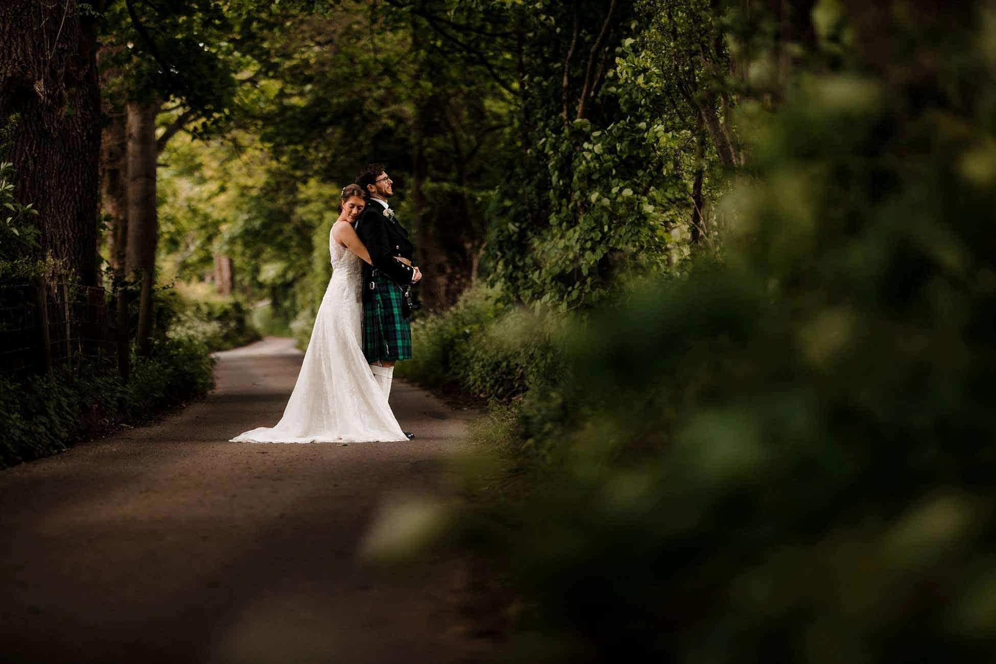 Losehill House wedding photo