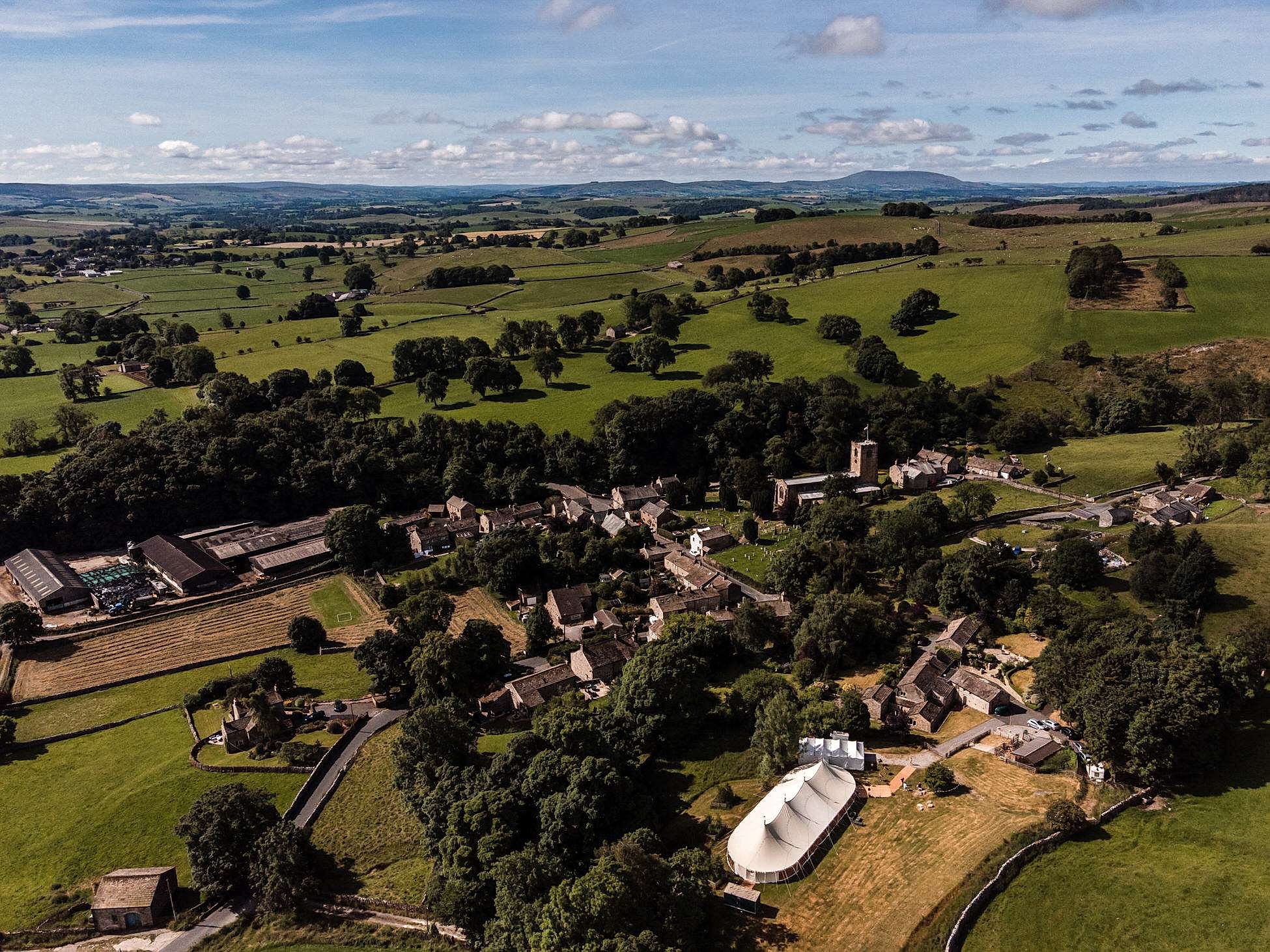 Kirkby Malham wedding photo