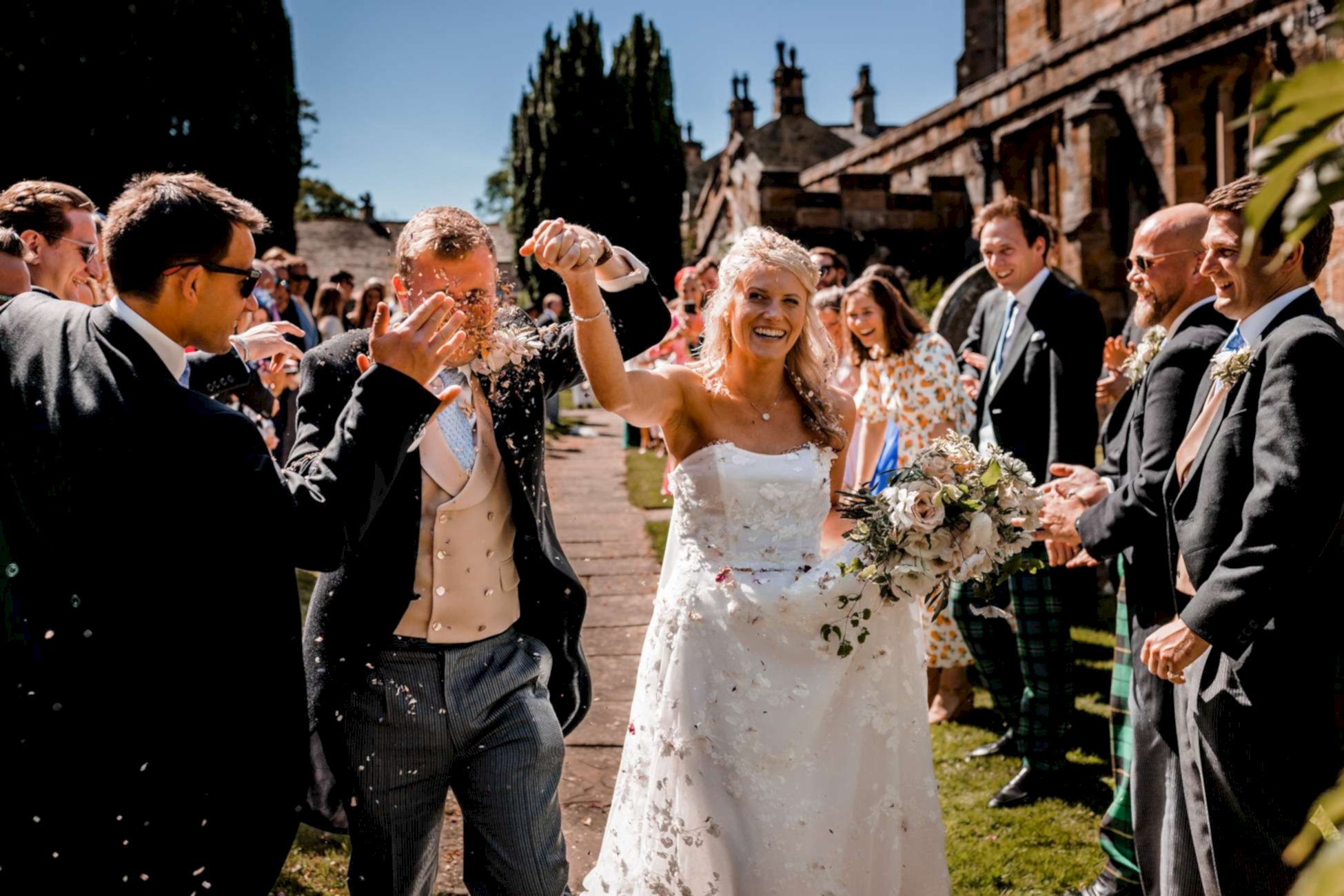 Kirkby Malham wedding photo