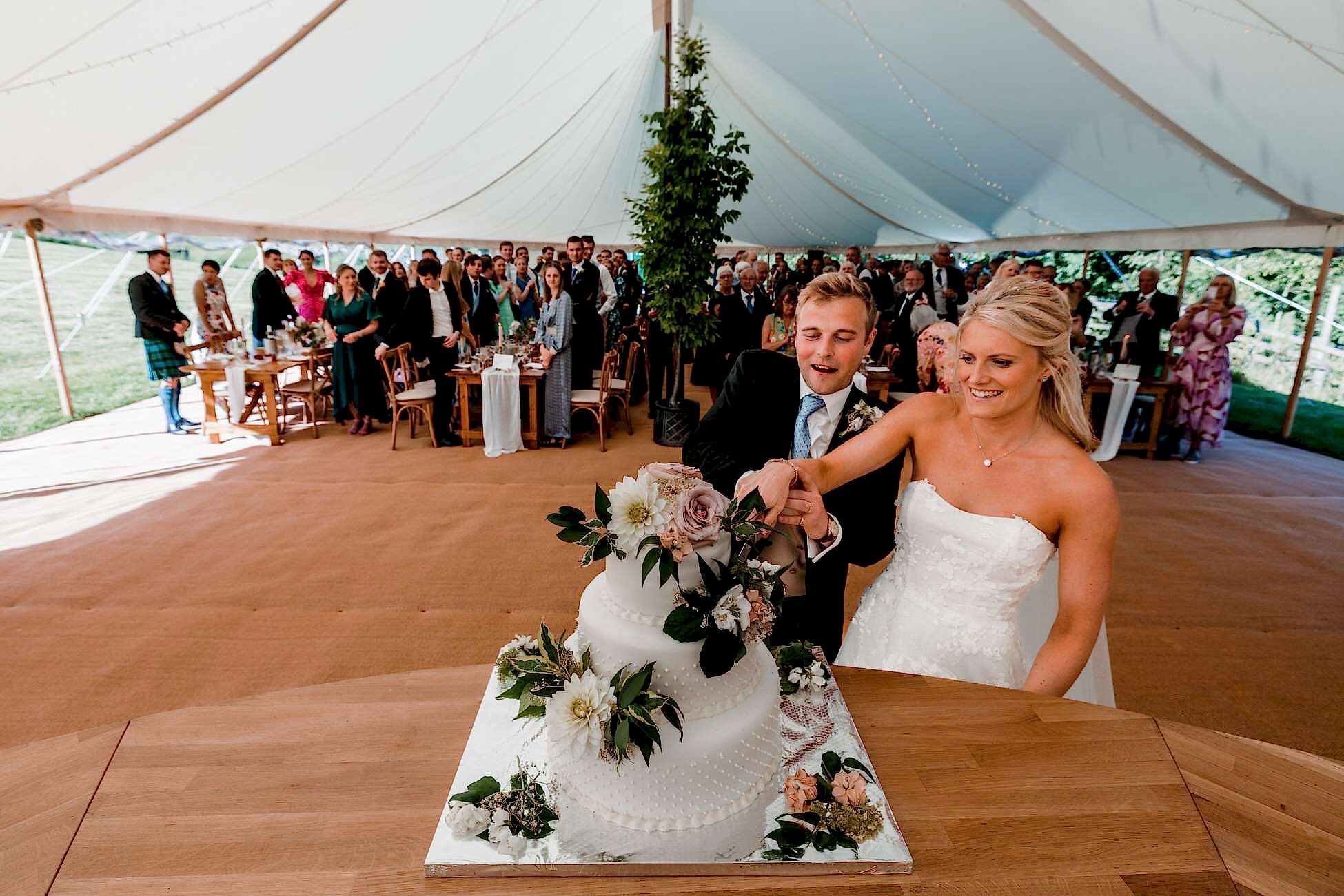 Kirkby Malham wedding photo