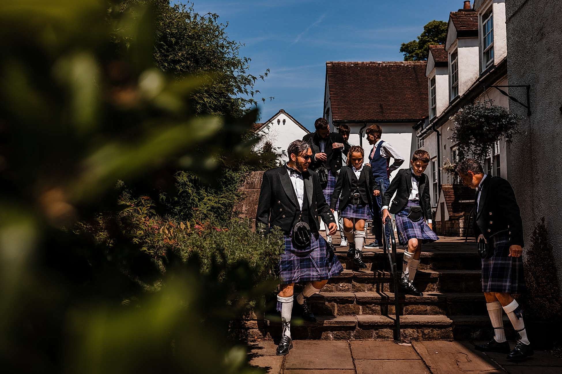 Losehill House wedding photo