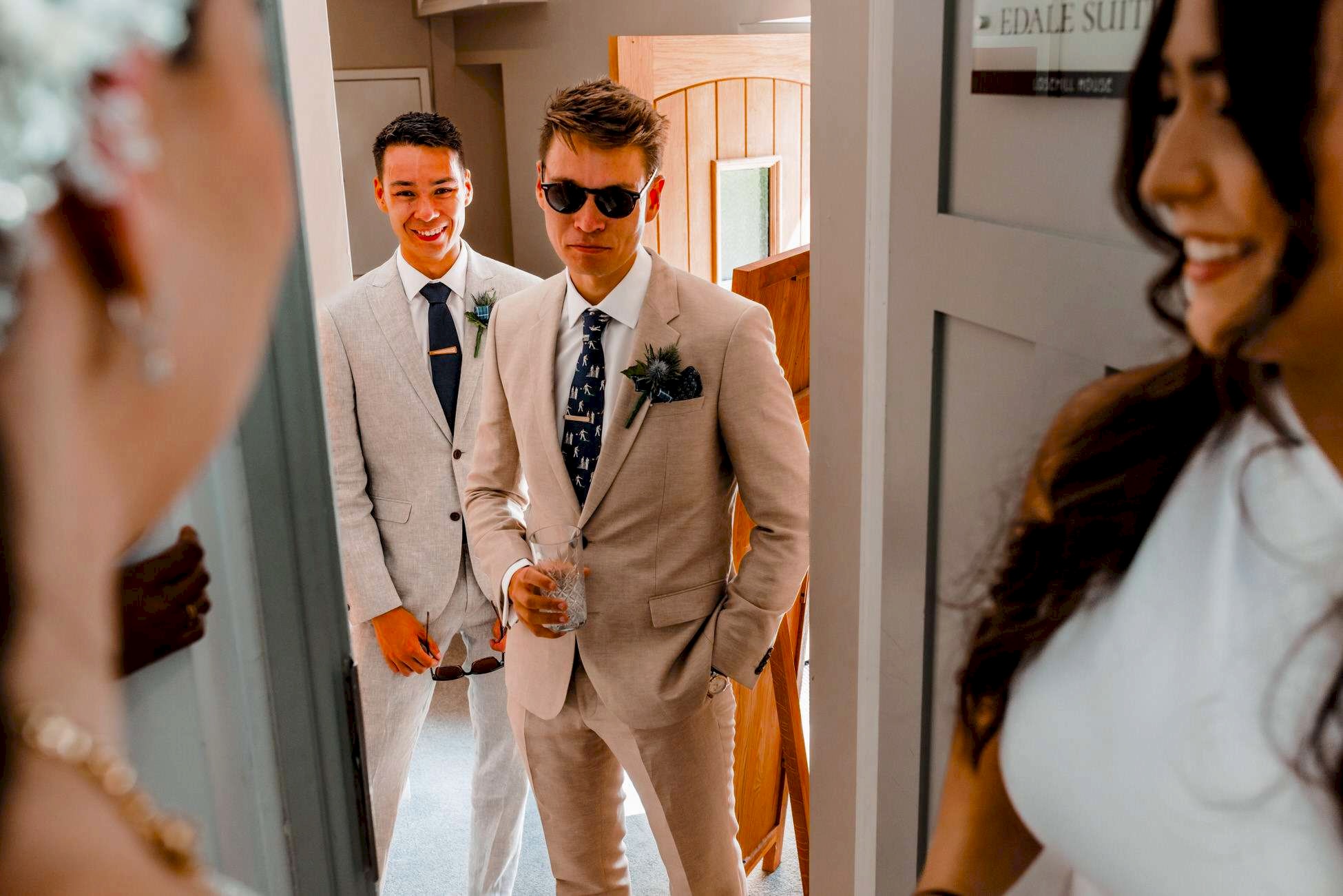 Losehill House wedding photo