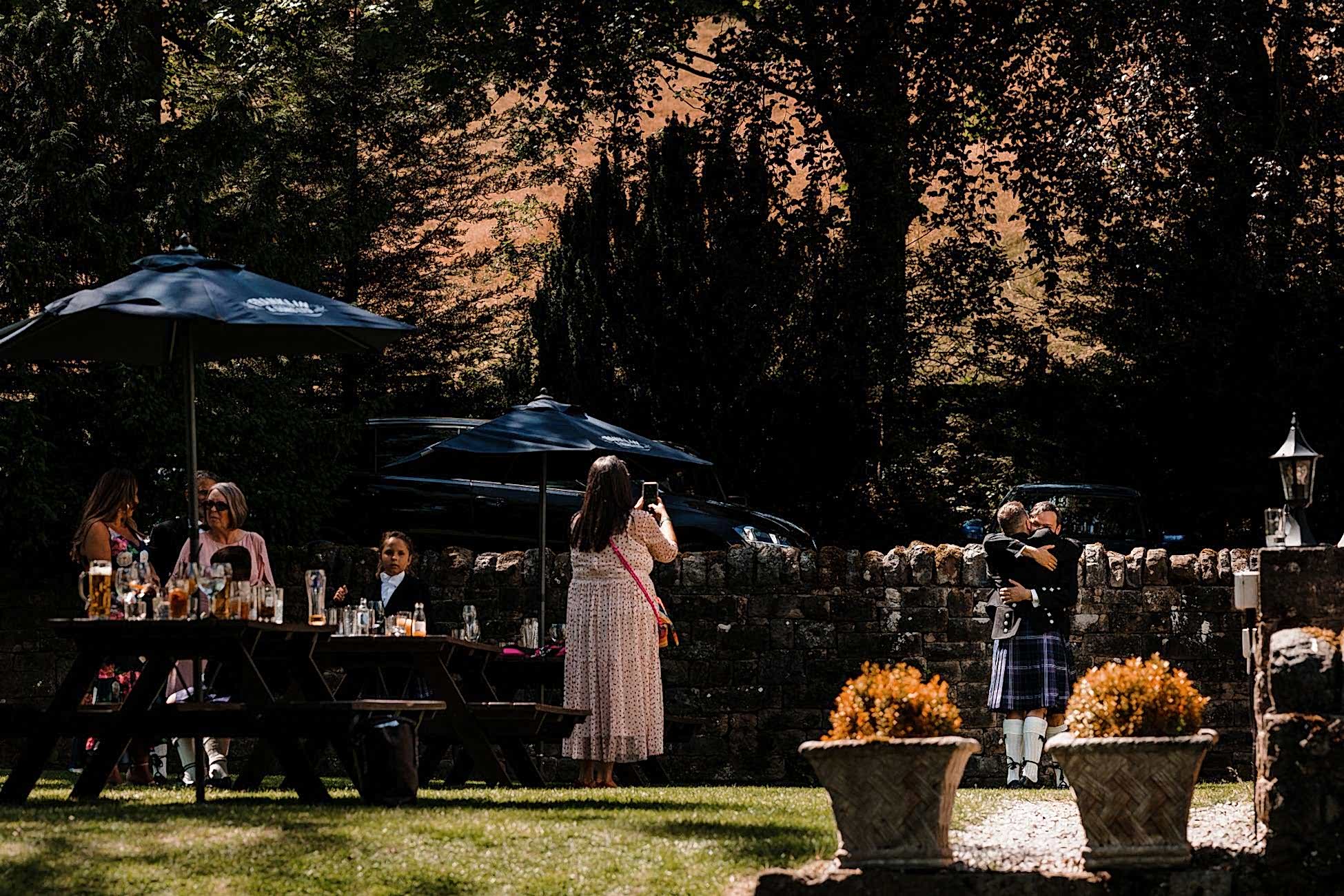 Losehill House wedding photo