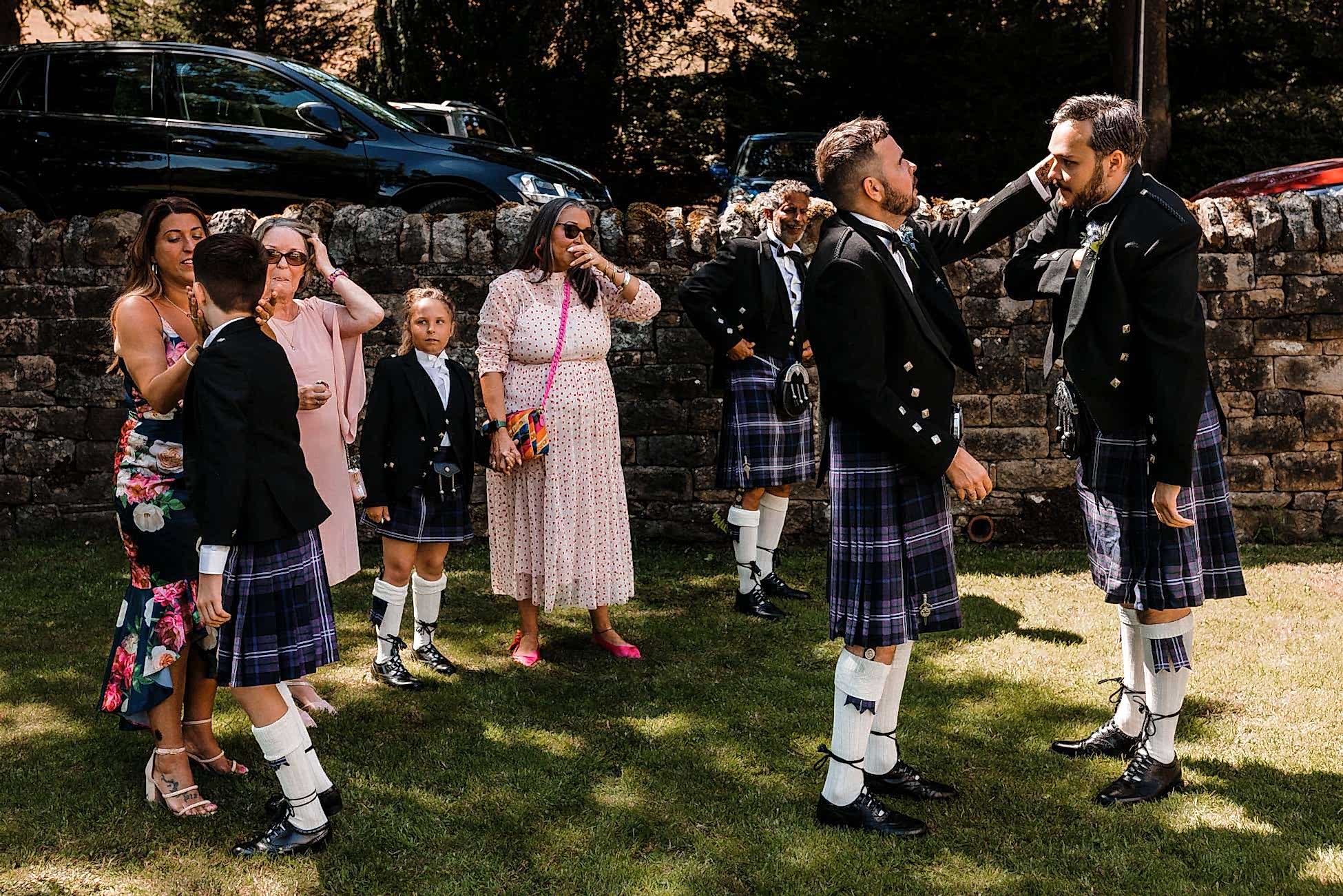 Losehill House wedding photo