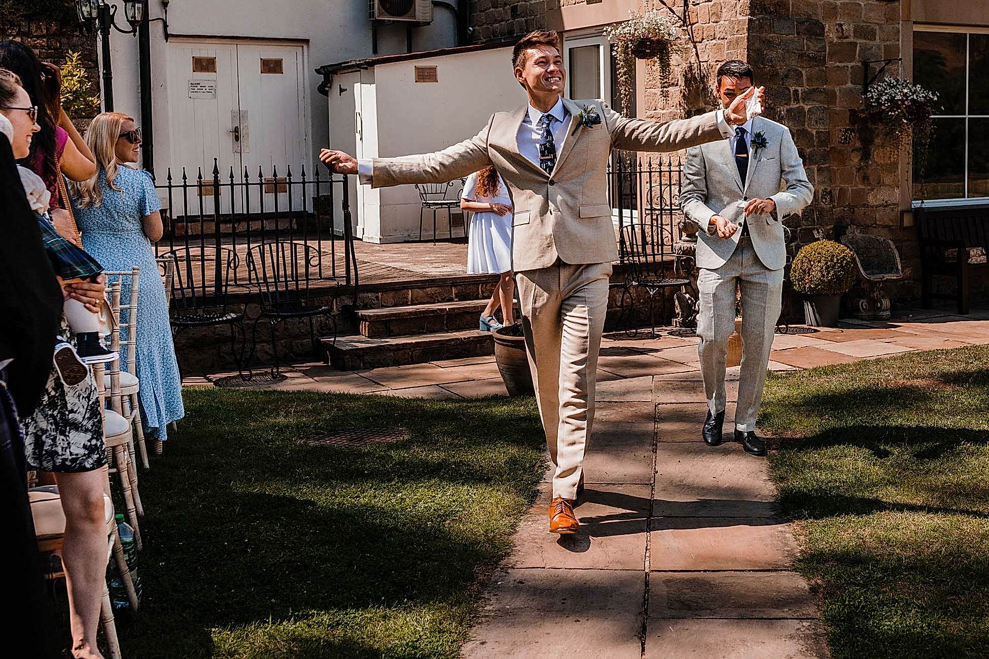 Losehill House wedding photo