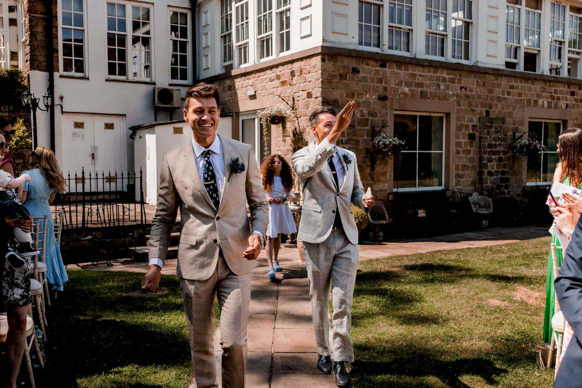 Losehill House wedding photo