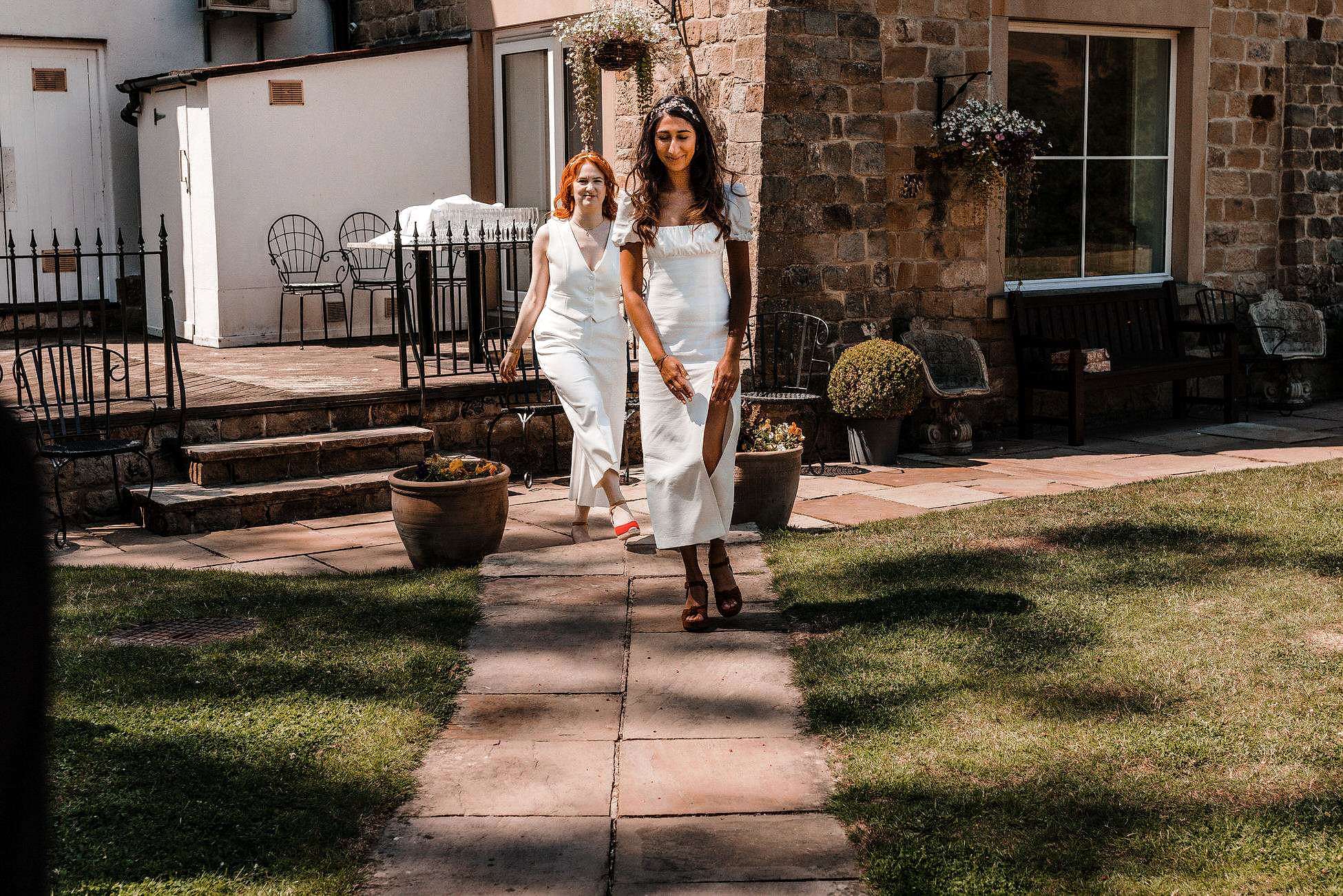 Losehill House wedding photo