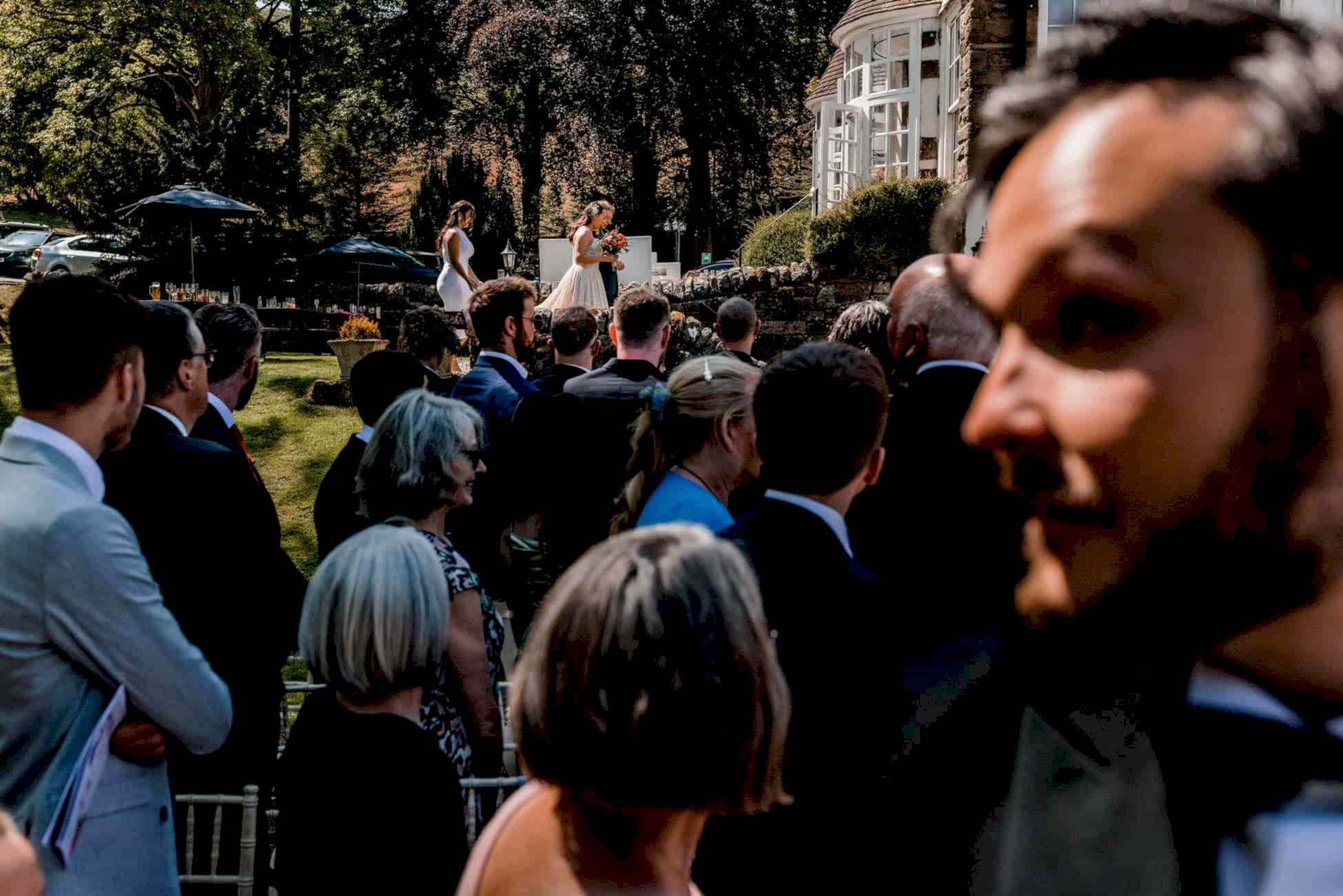 Losehill House wedding photo