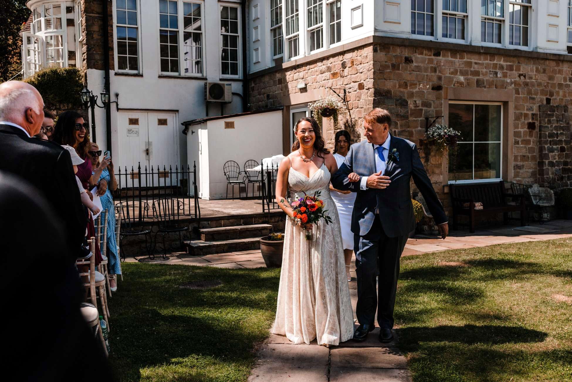 Losehill House wedding photo