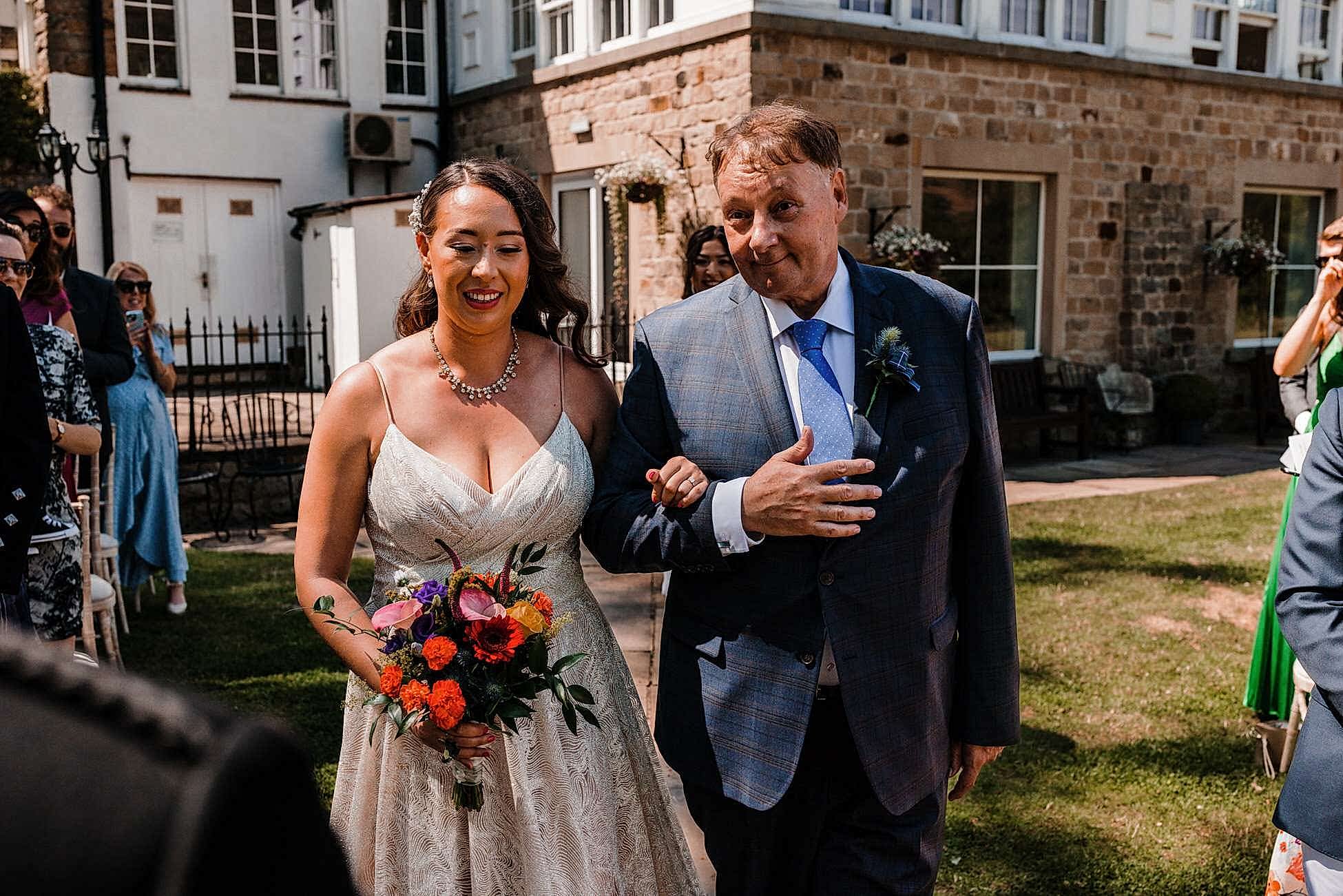 Losehill House wedding photo