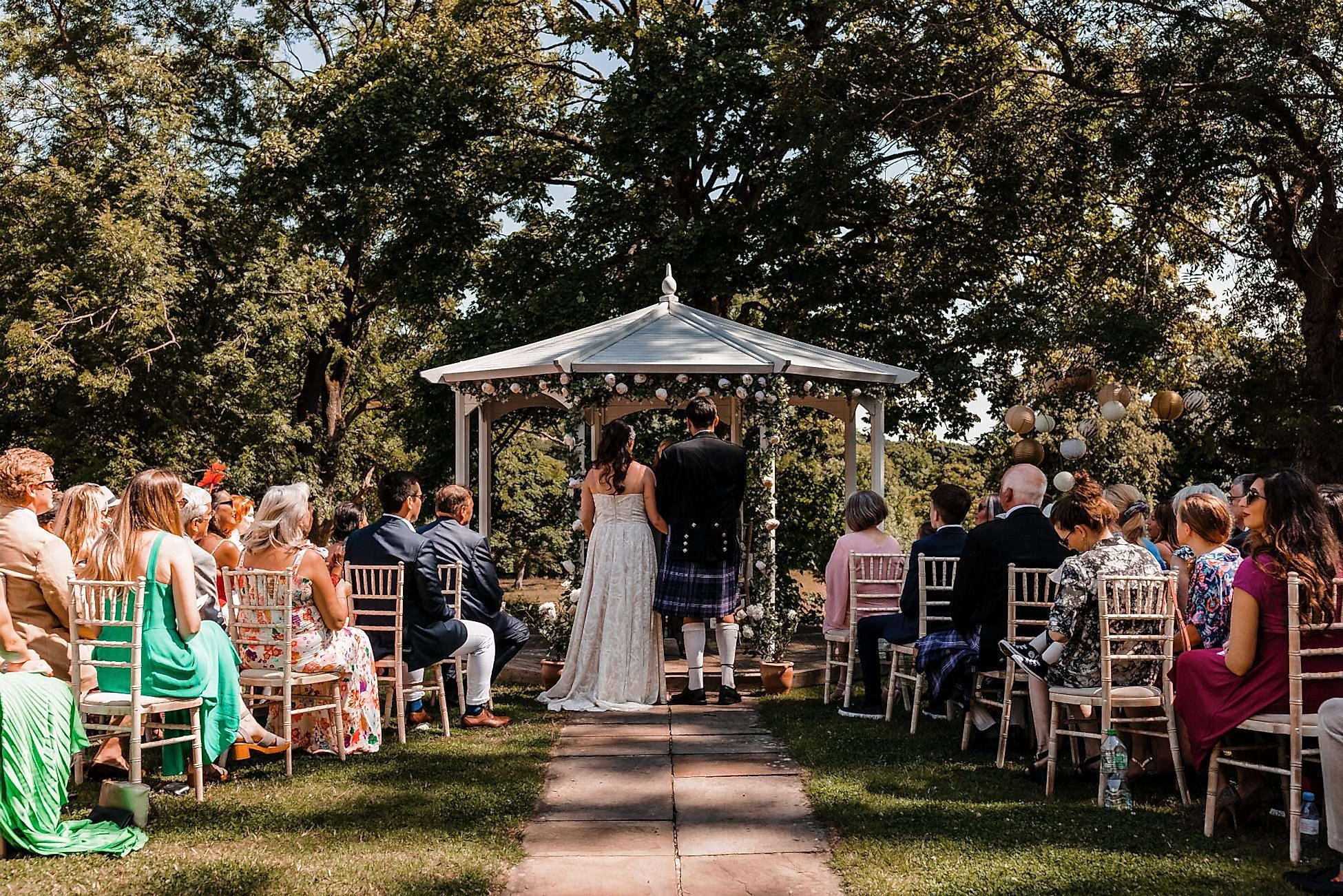 Losehill House wedding photo