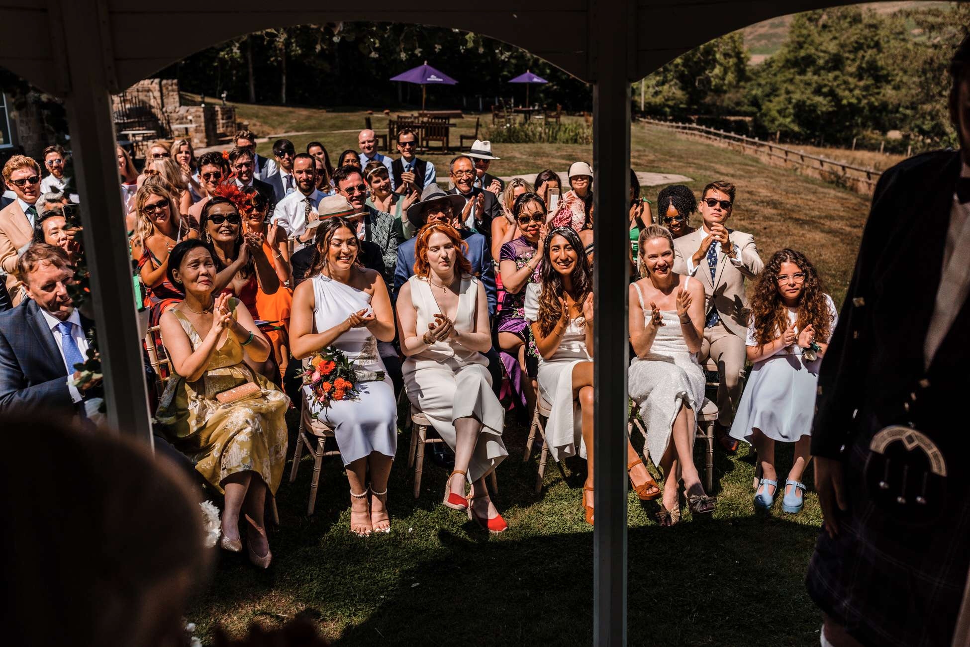 Losehill House wedding photo