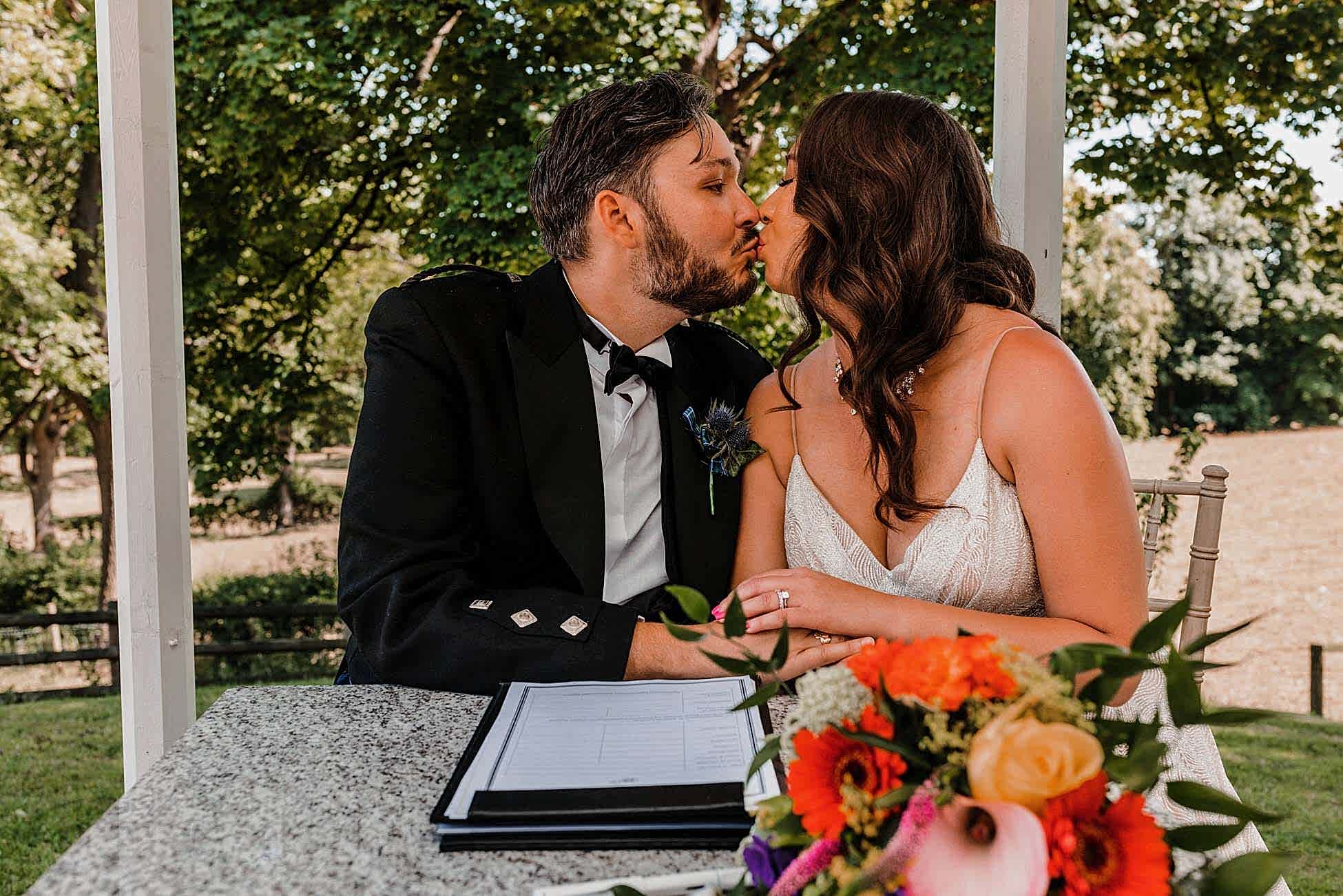 Losehill House wedding photo