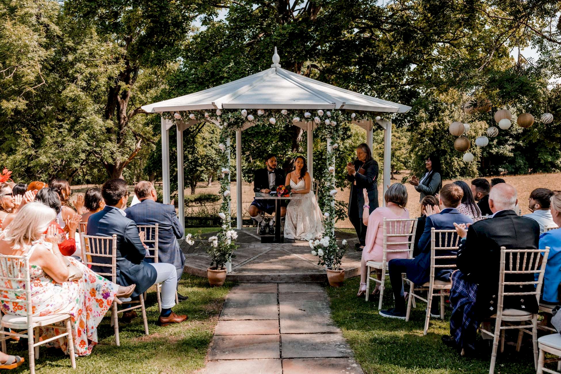 Losehill House wedding photo