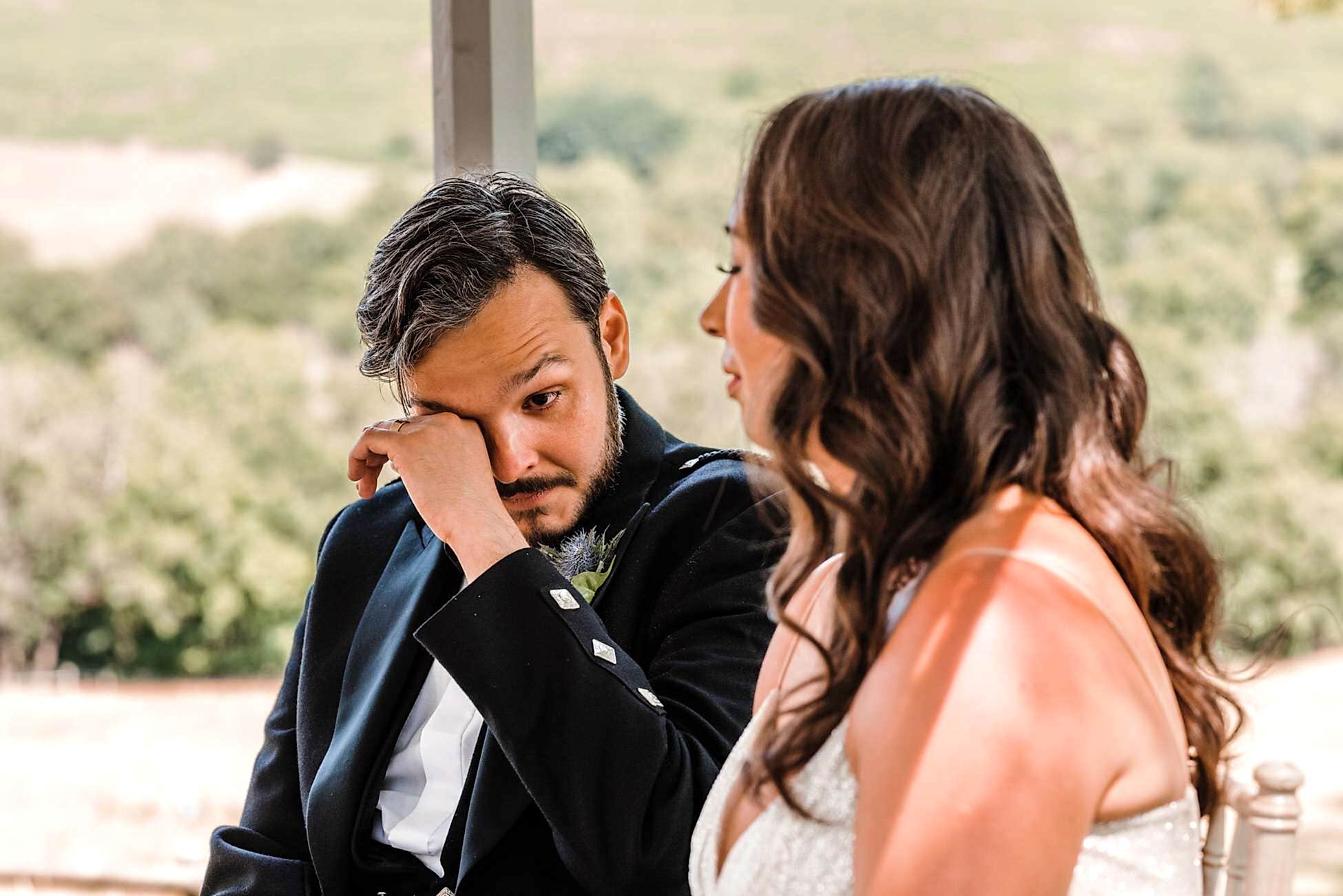 Losehill House wedding photo