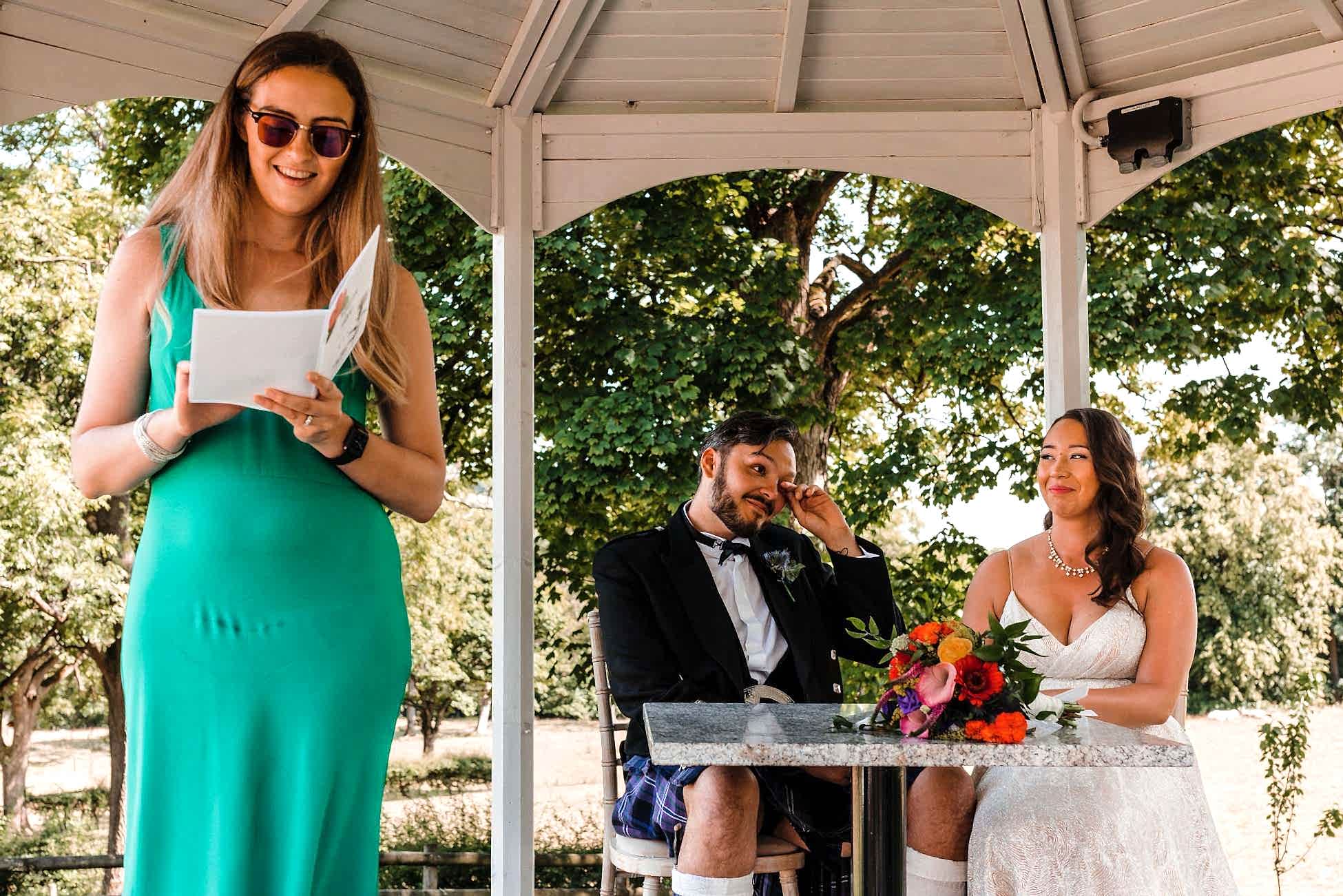 Losehill House wedding photo