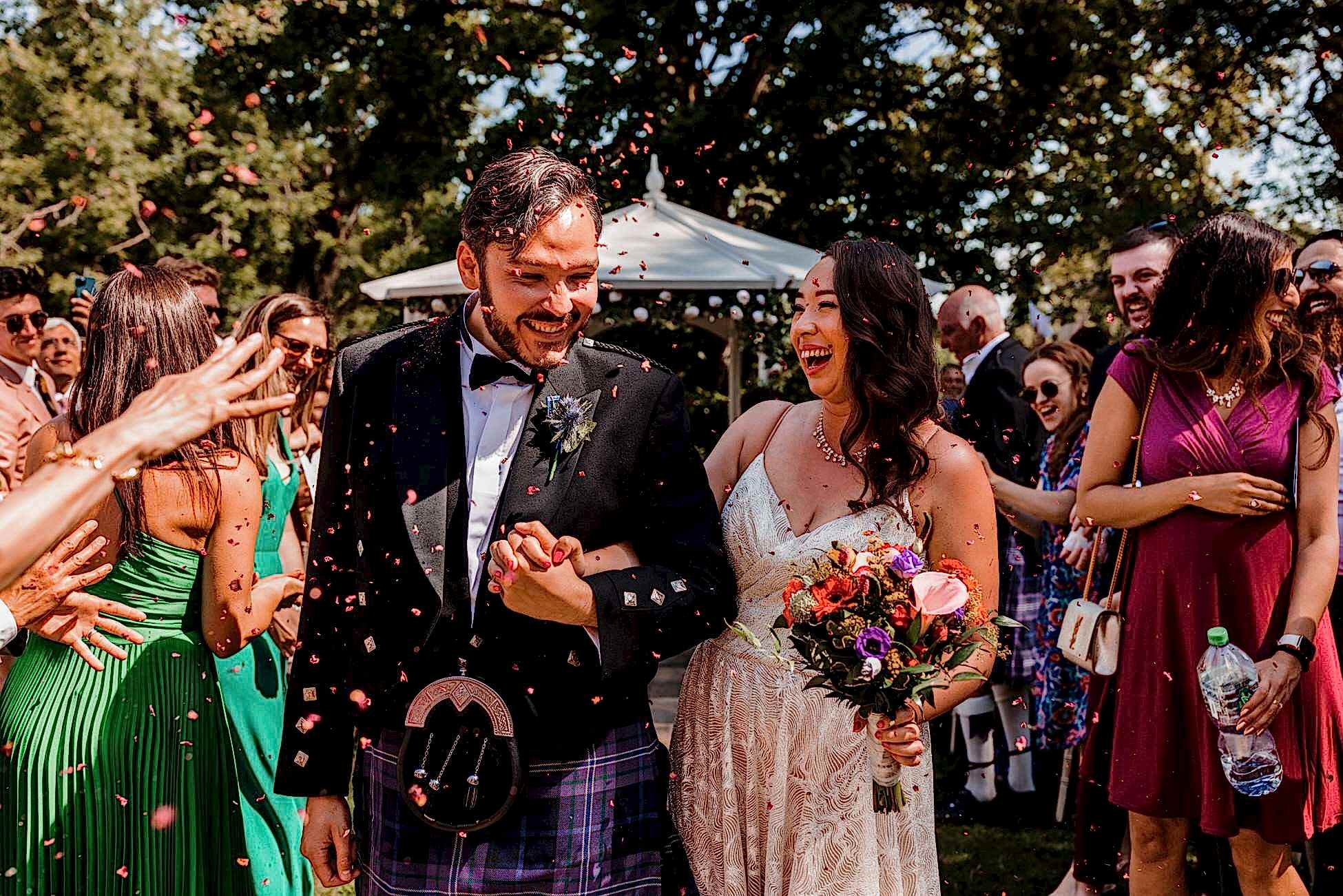Losehill House wedding photo