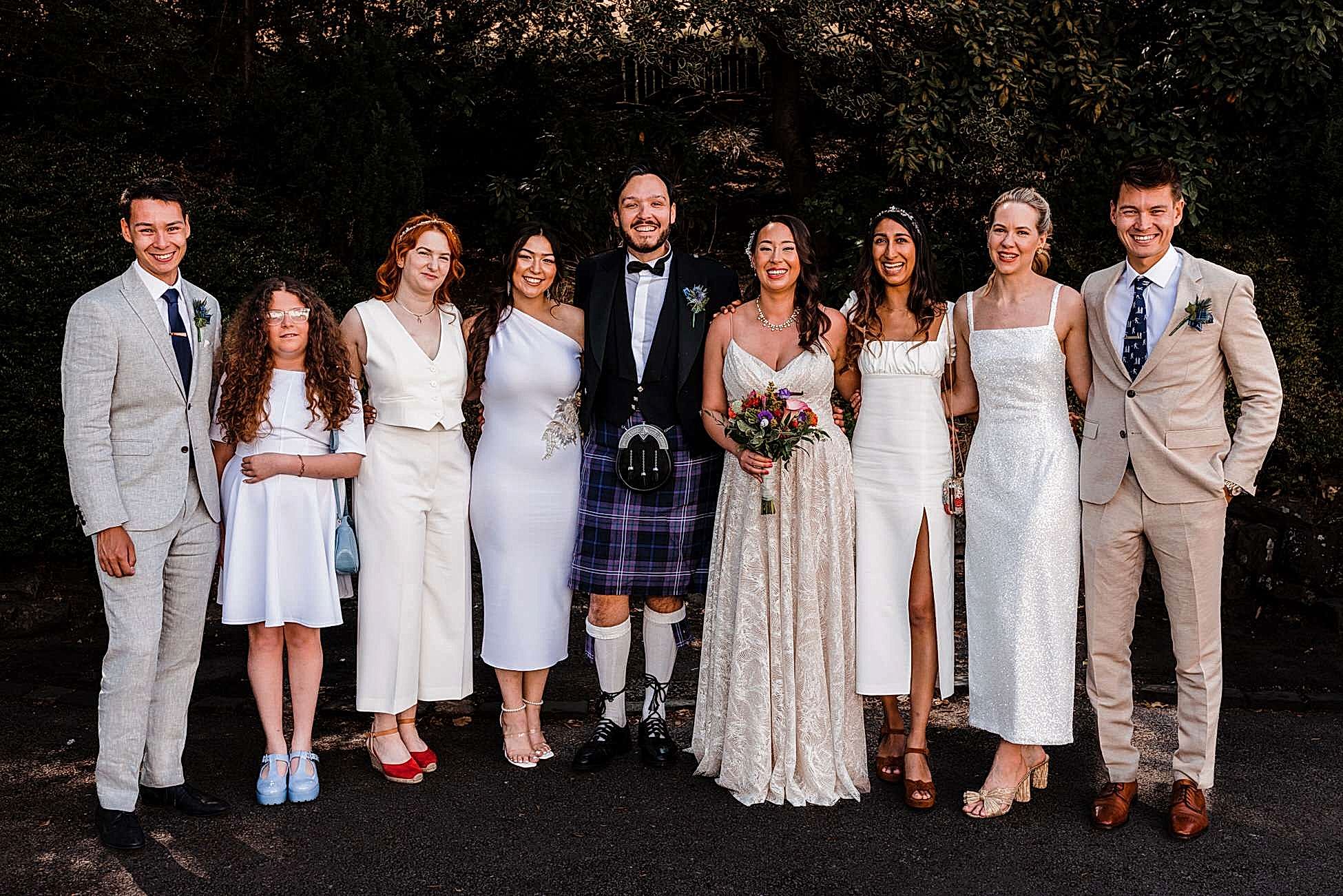 Losehill House wedding photo