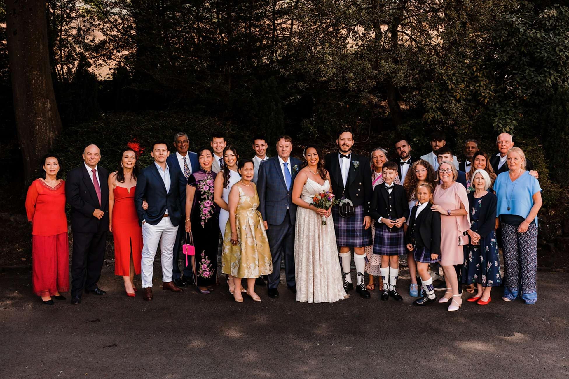 Losehill House wedding photo