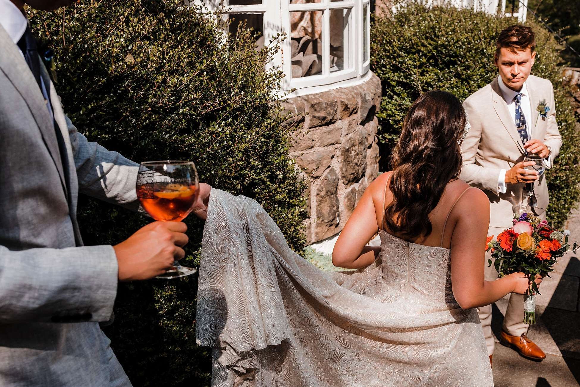 Losehill House wedding photo
