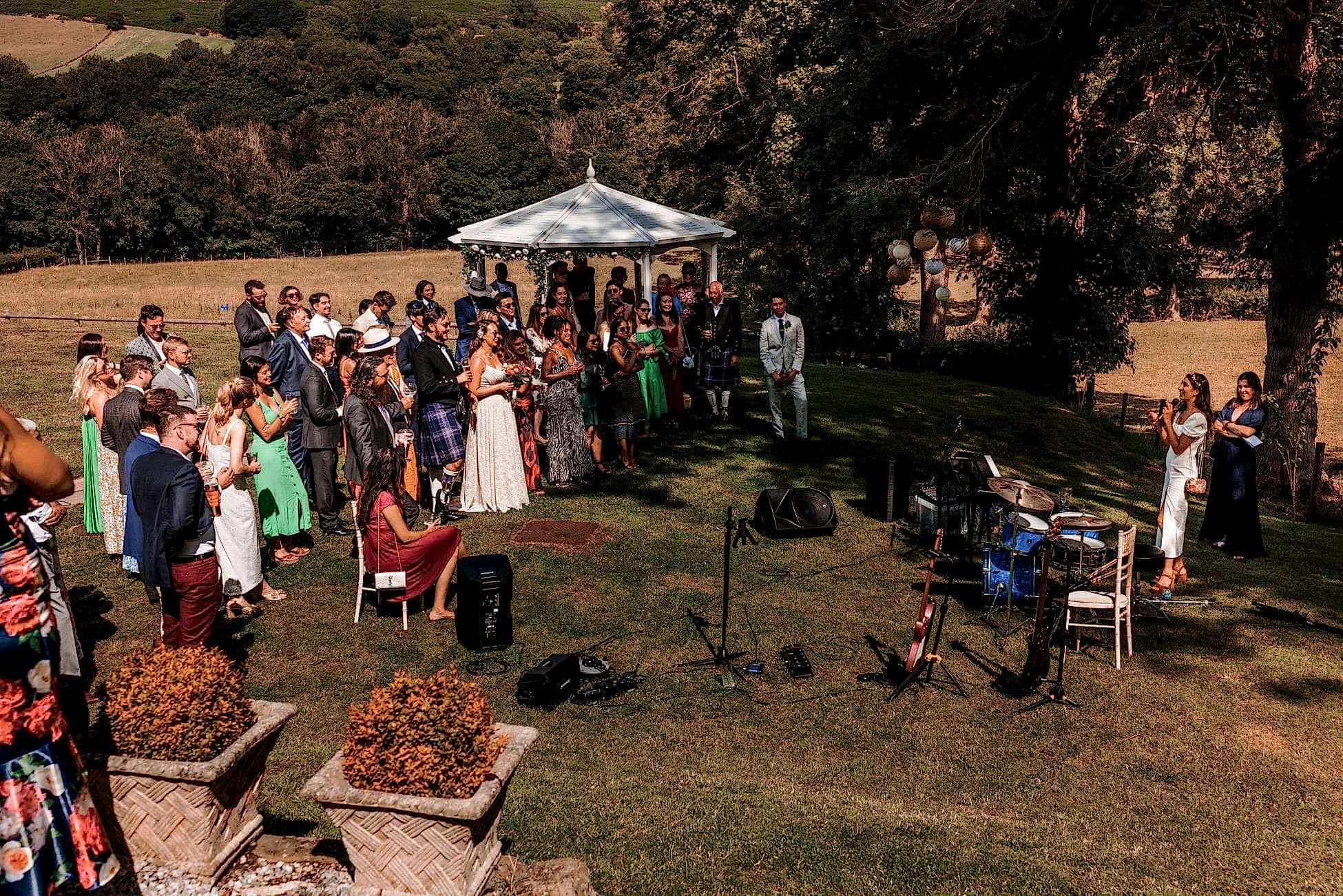 Losehill House wedding photo