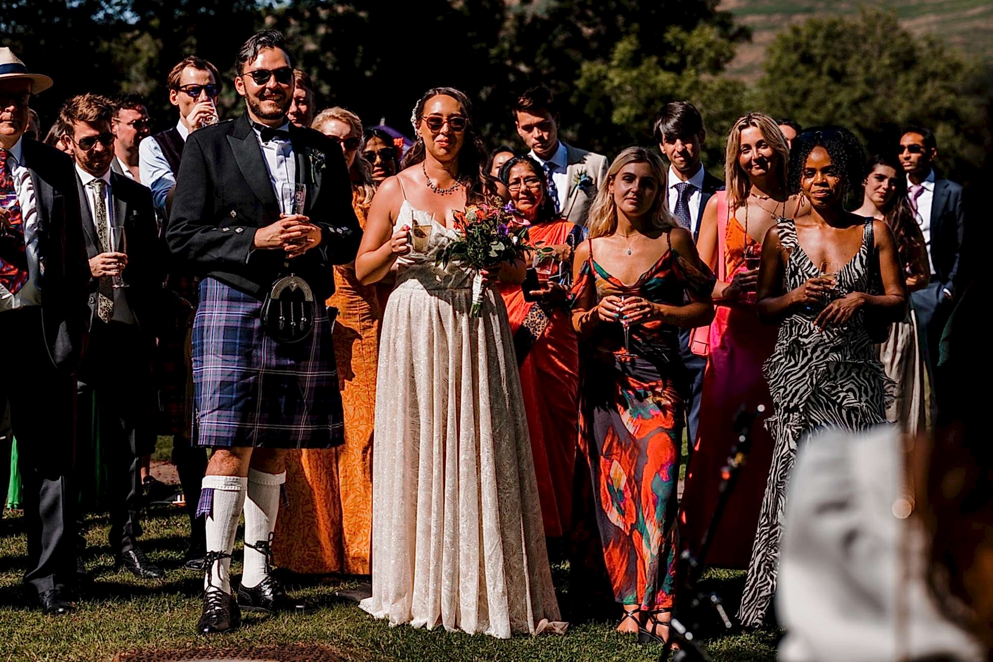 Losehill House wedding photo
