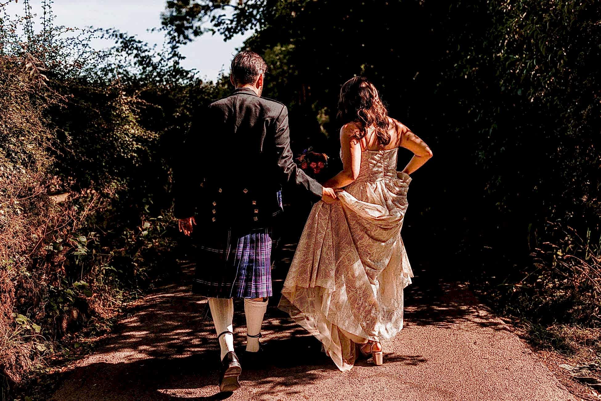 Losehill House wedding photo