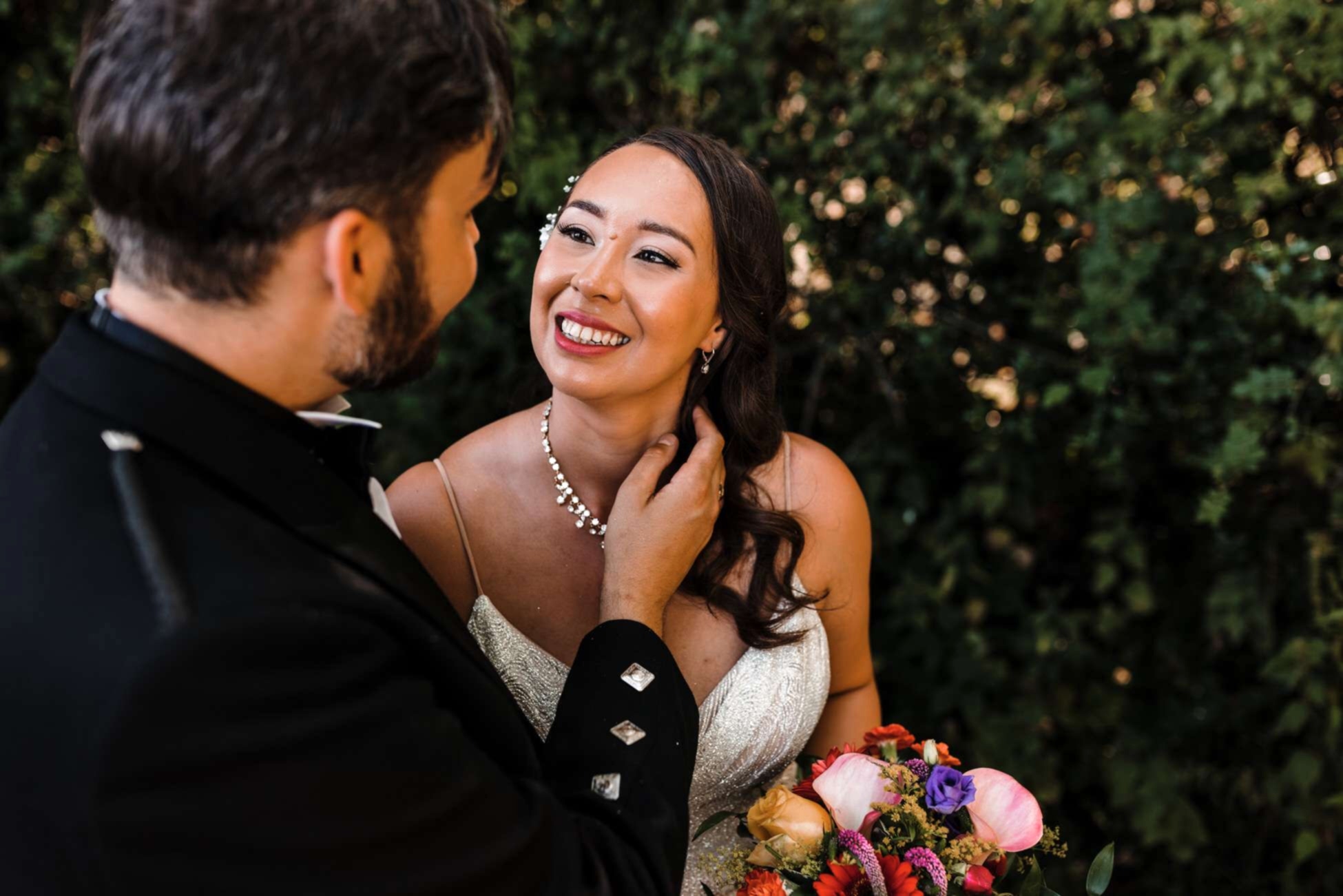 Losehill House wedding photo