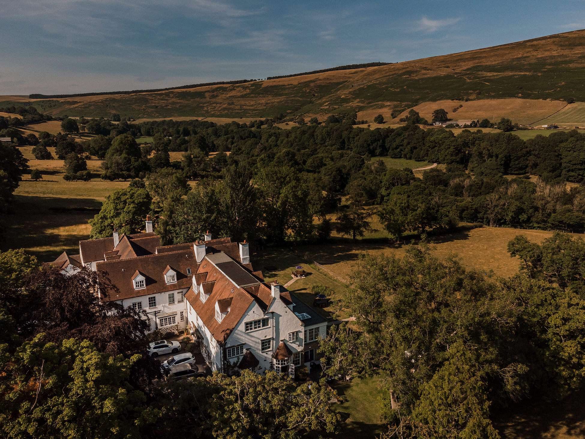 Losehill House wedding photo