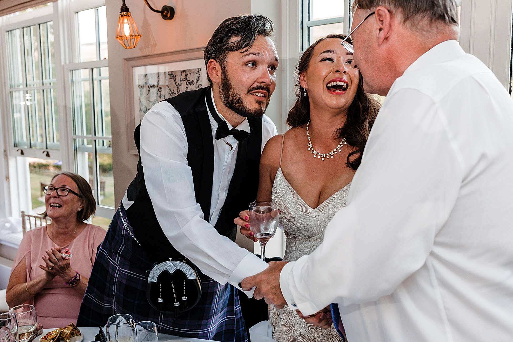Losehill House wedding photo