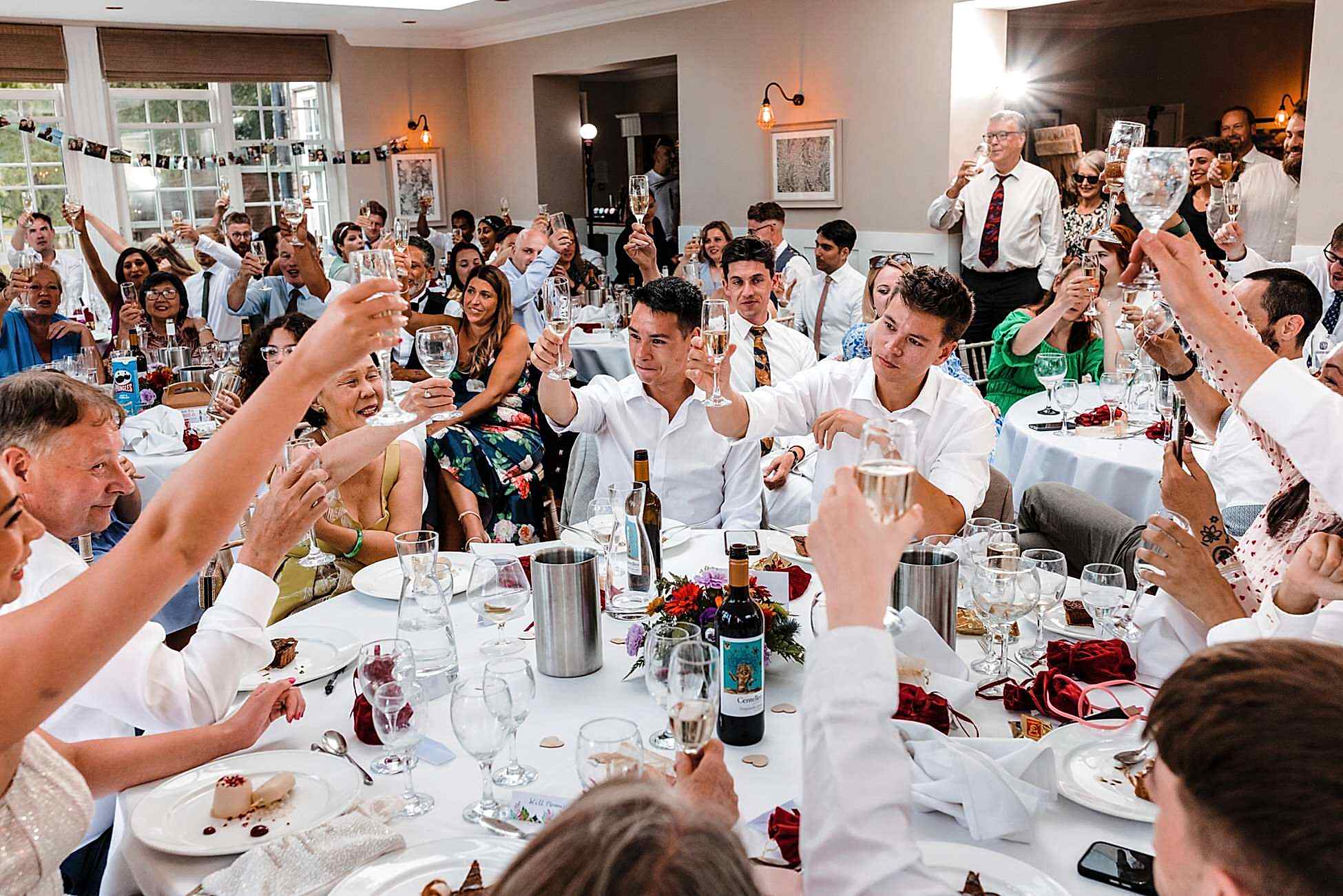 Losehill House wedding photo