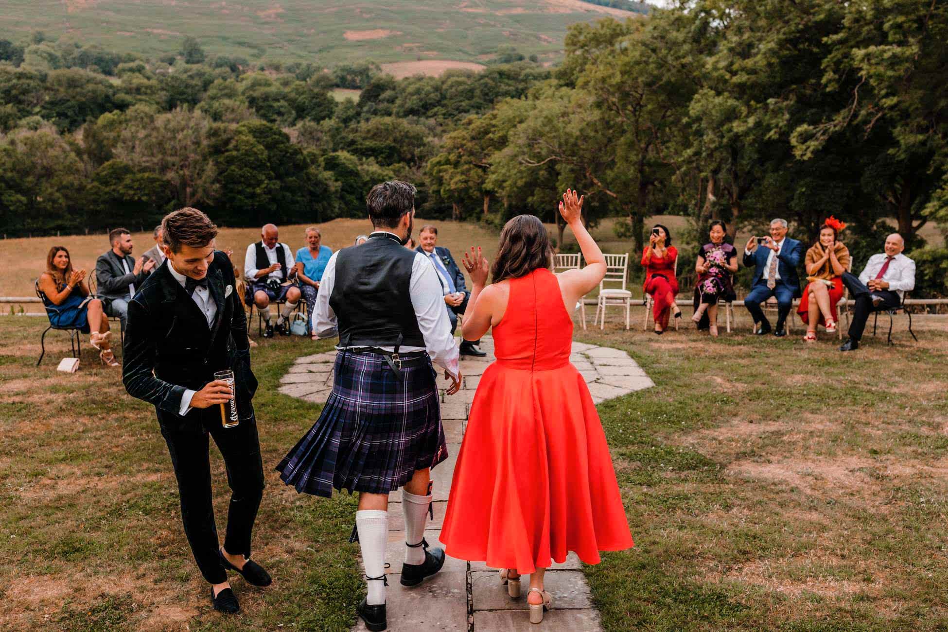 Losehill House wedding photo
