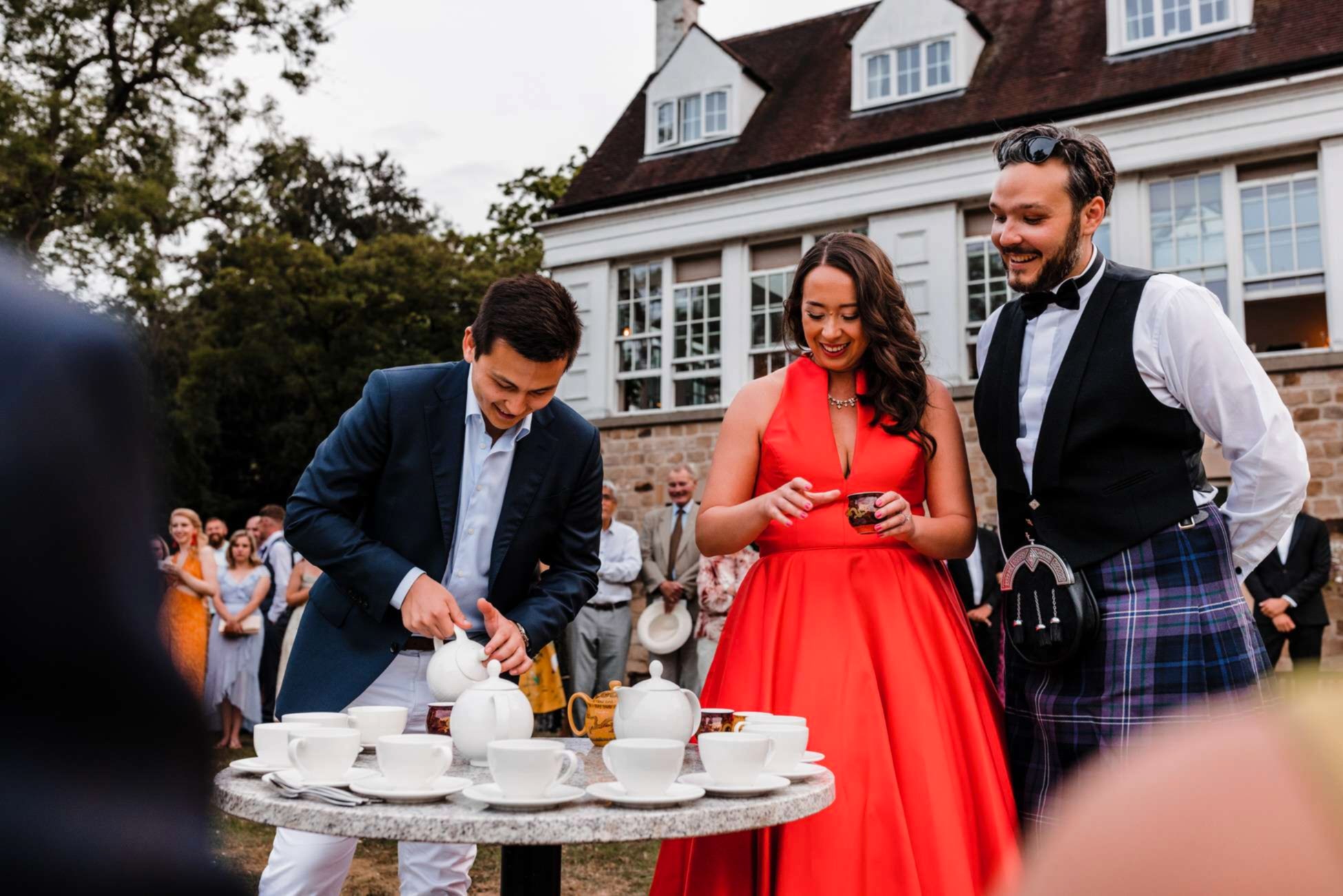 Losehill House wedding photo
