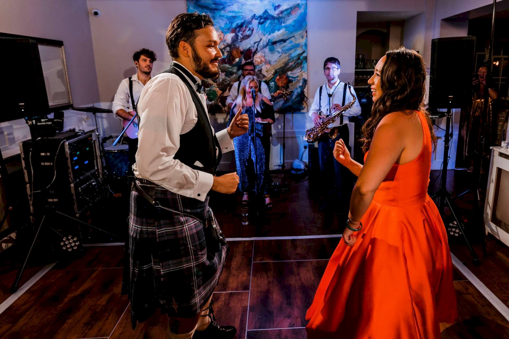 Losehill House wedding photo