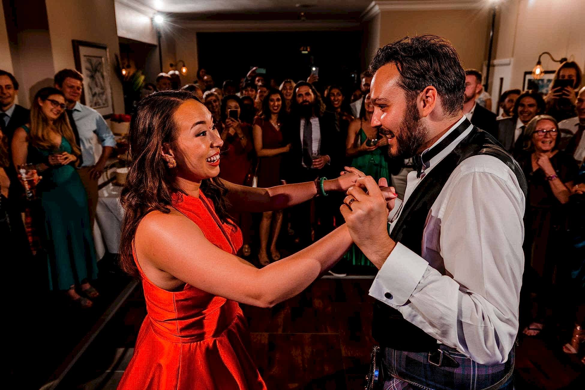 Losehill House wedding photo