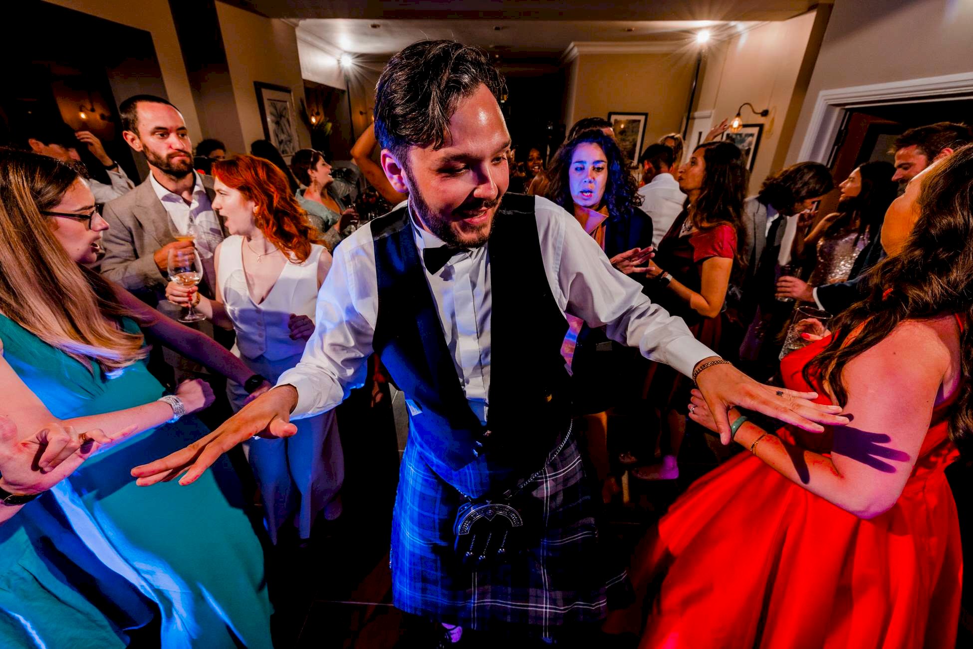 Losehill House wedding photo