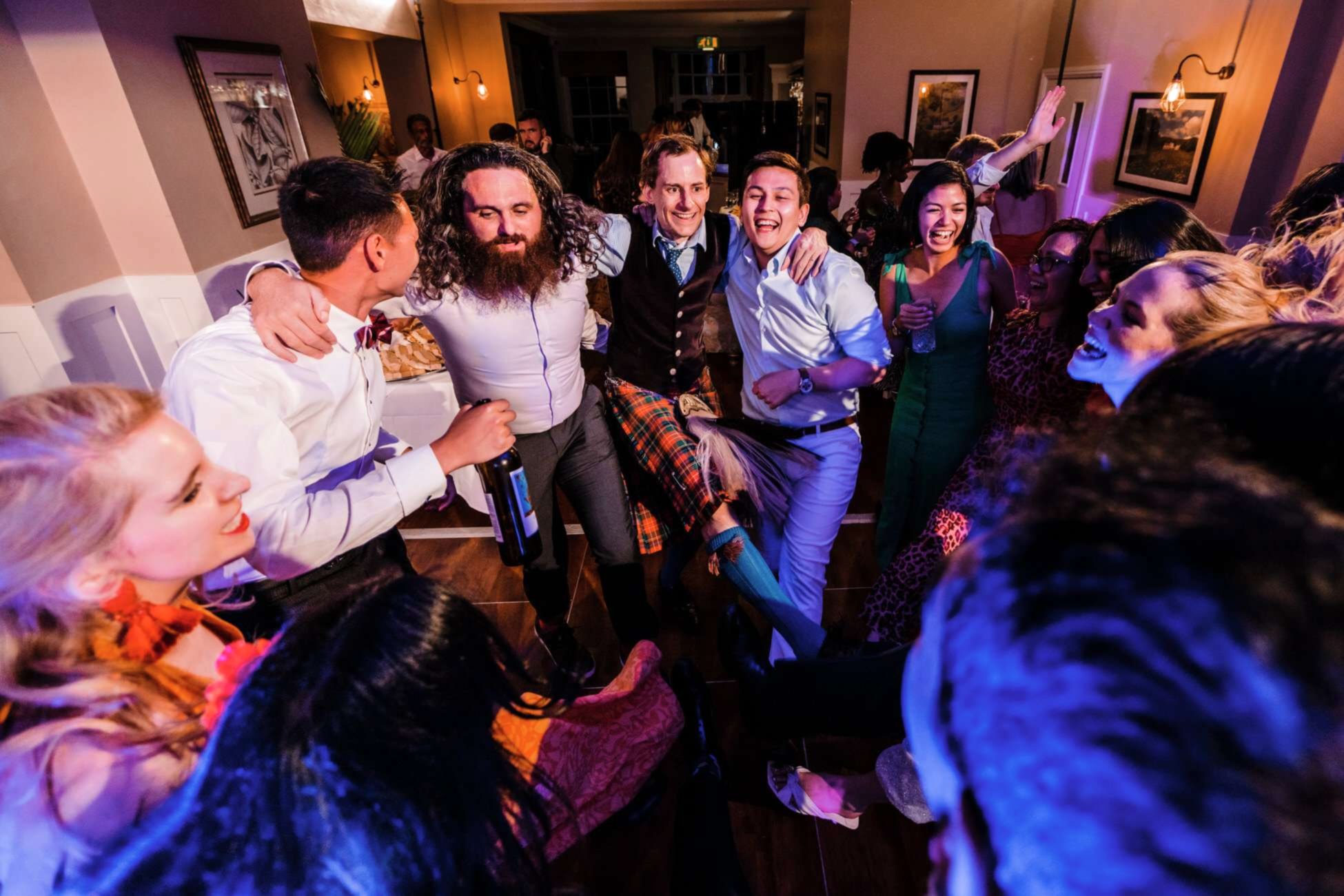 Losehill House wedding photo