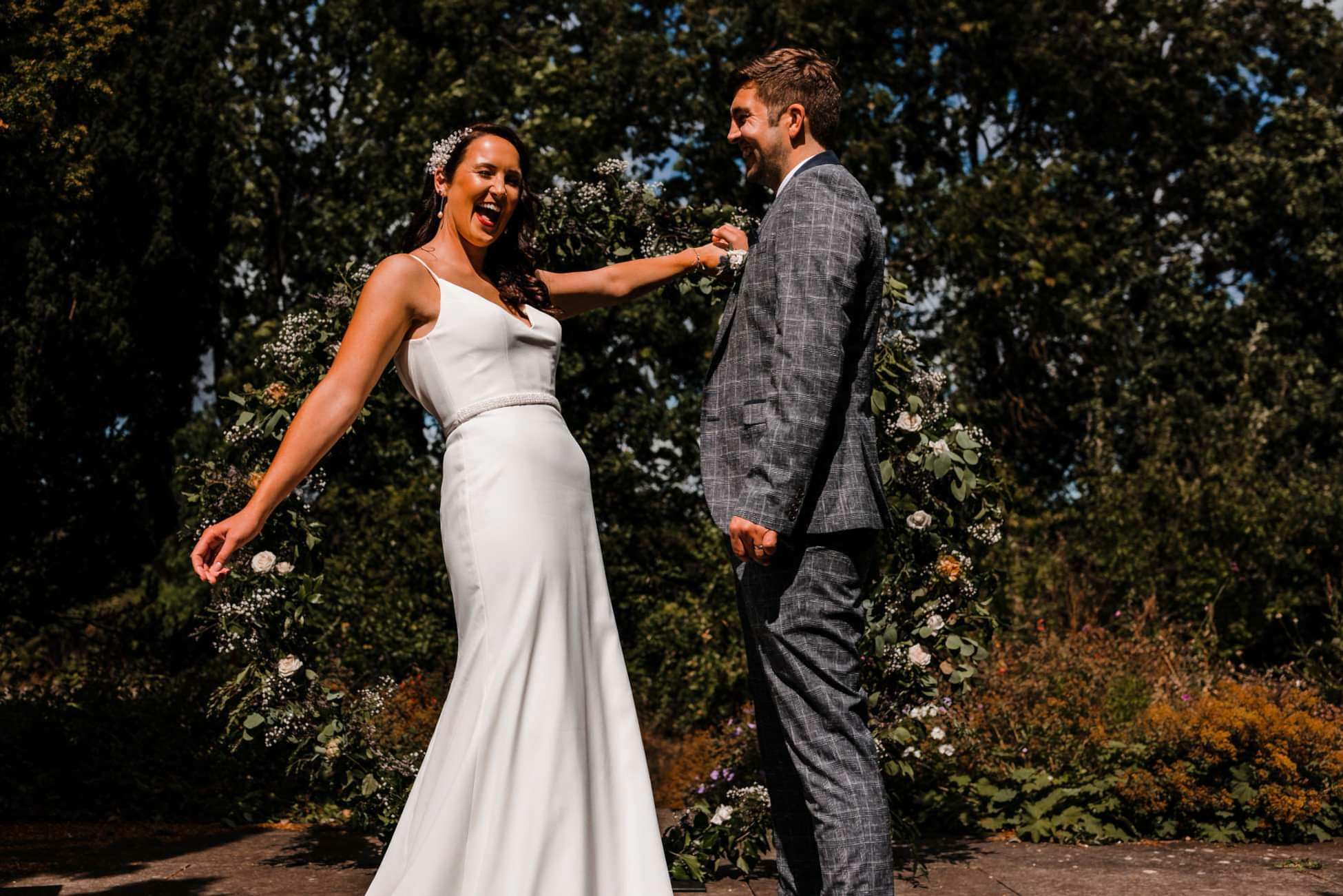 Wood Lane Countryside Centre wedding photo