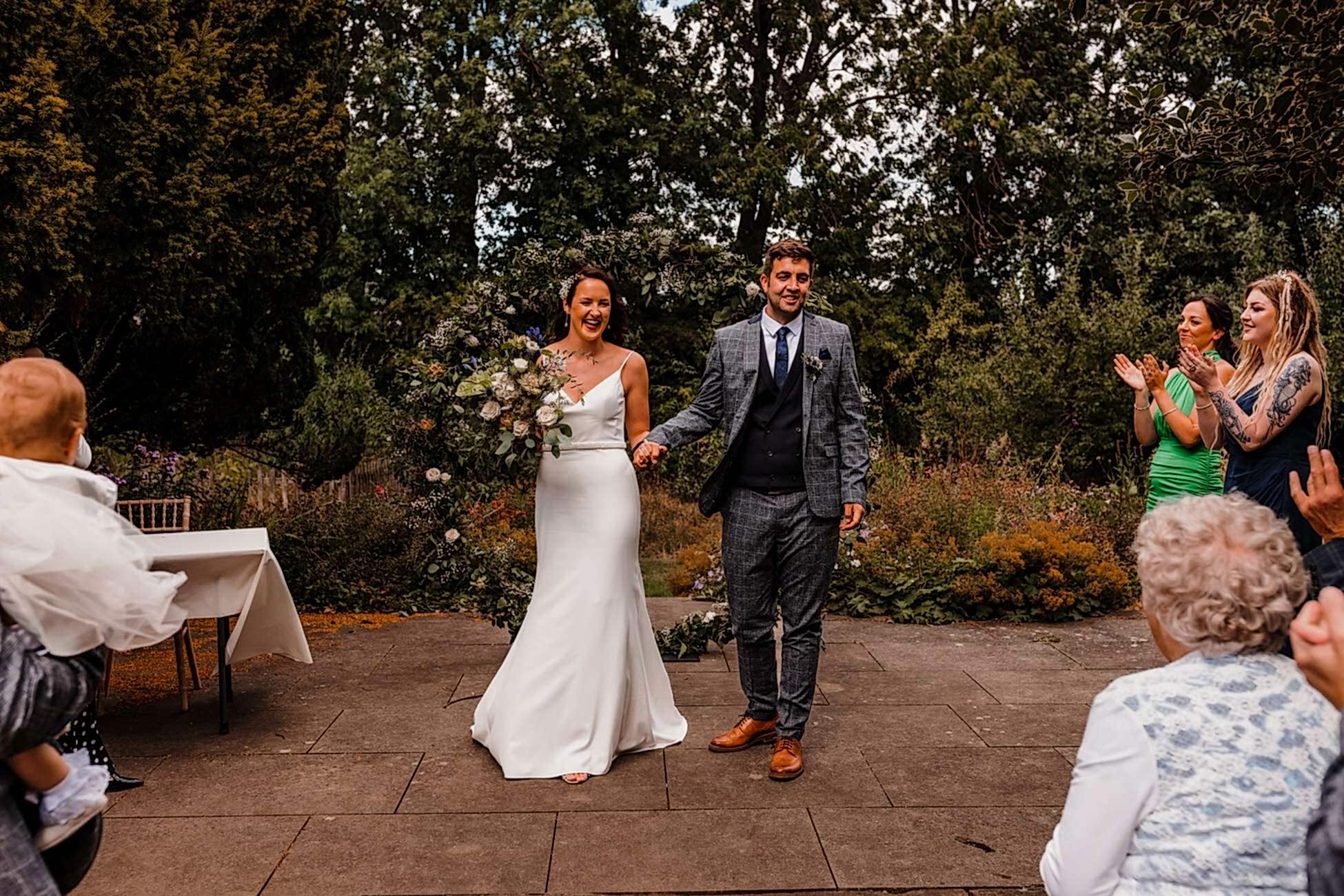 Wood Lane Countryside Centre wedding photo