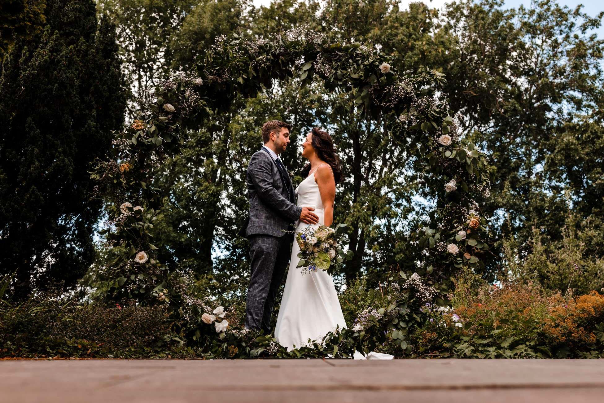 Wood Lane Countryside Centre wedding photo