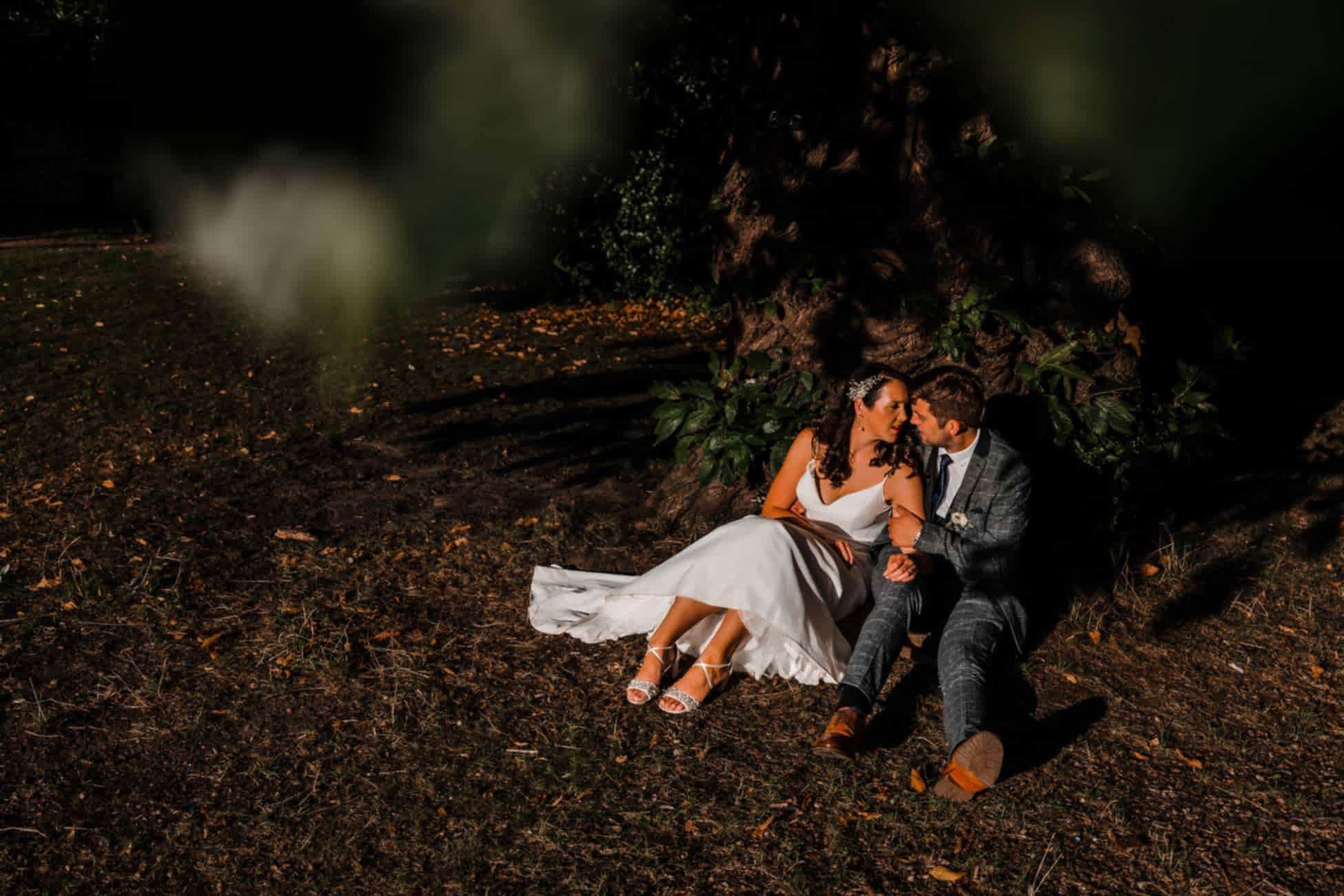 Wood Lane Countryside Centre wedding photo