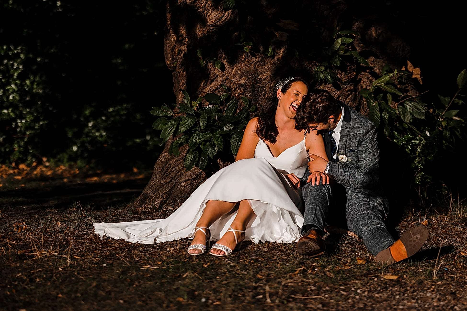 Wood Lane Countryside Centre wedding photo
