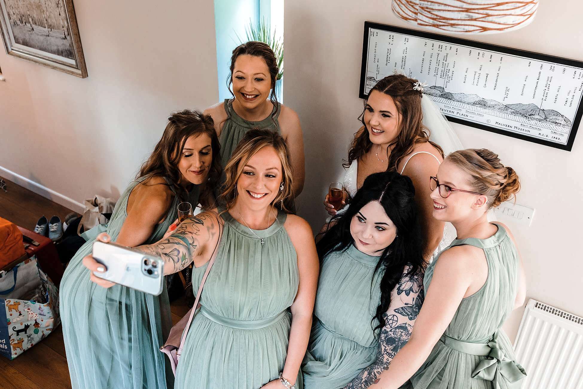 Birtsmorton Court wedding photo