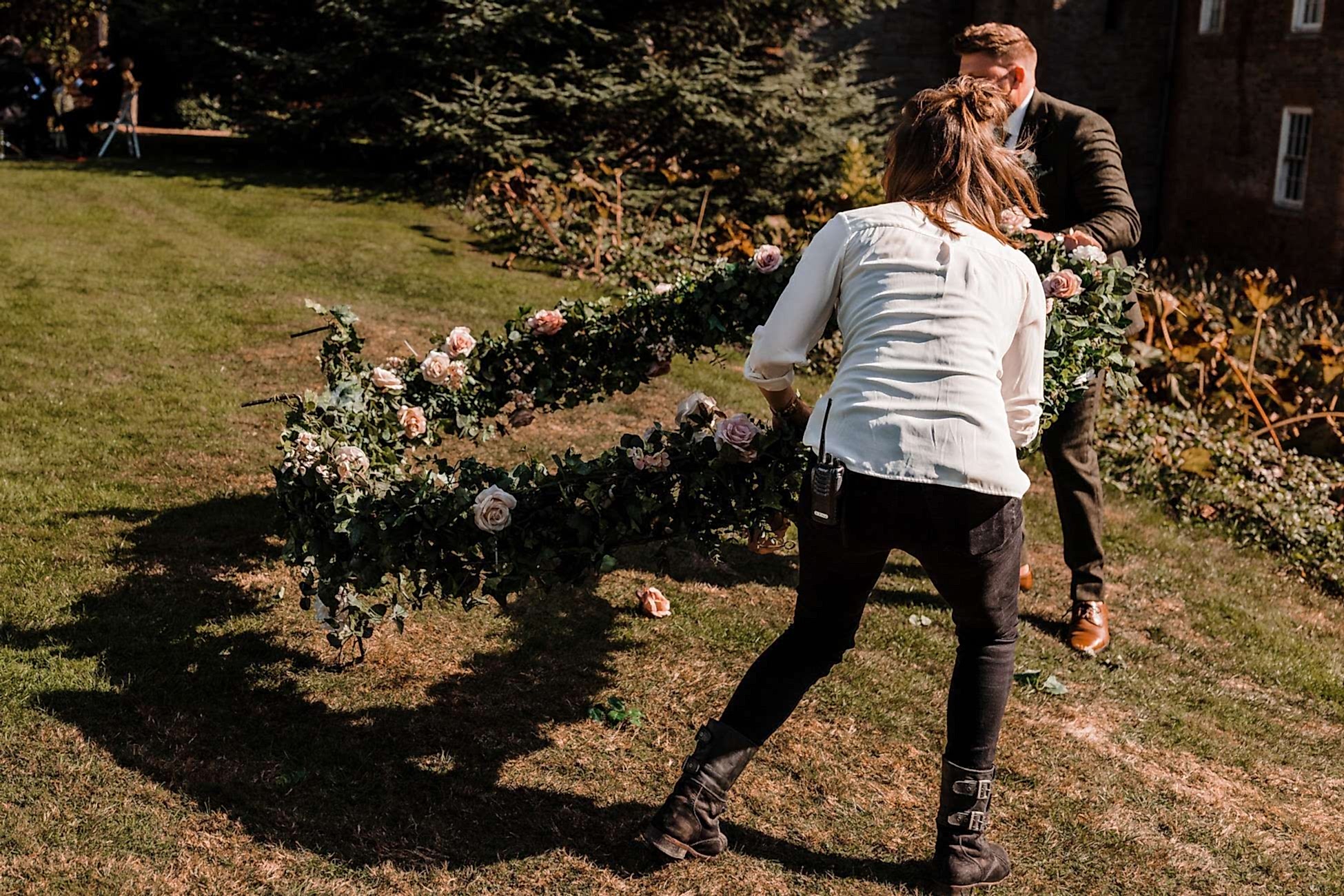 Birtsmorton Court wedding photo