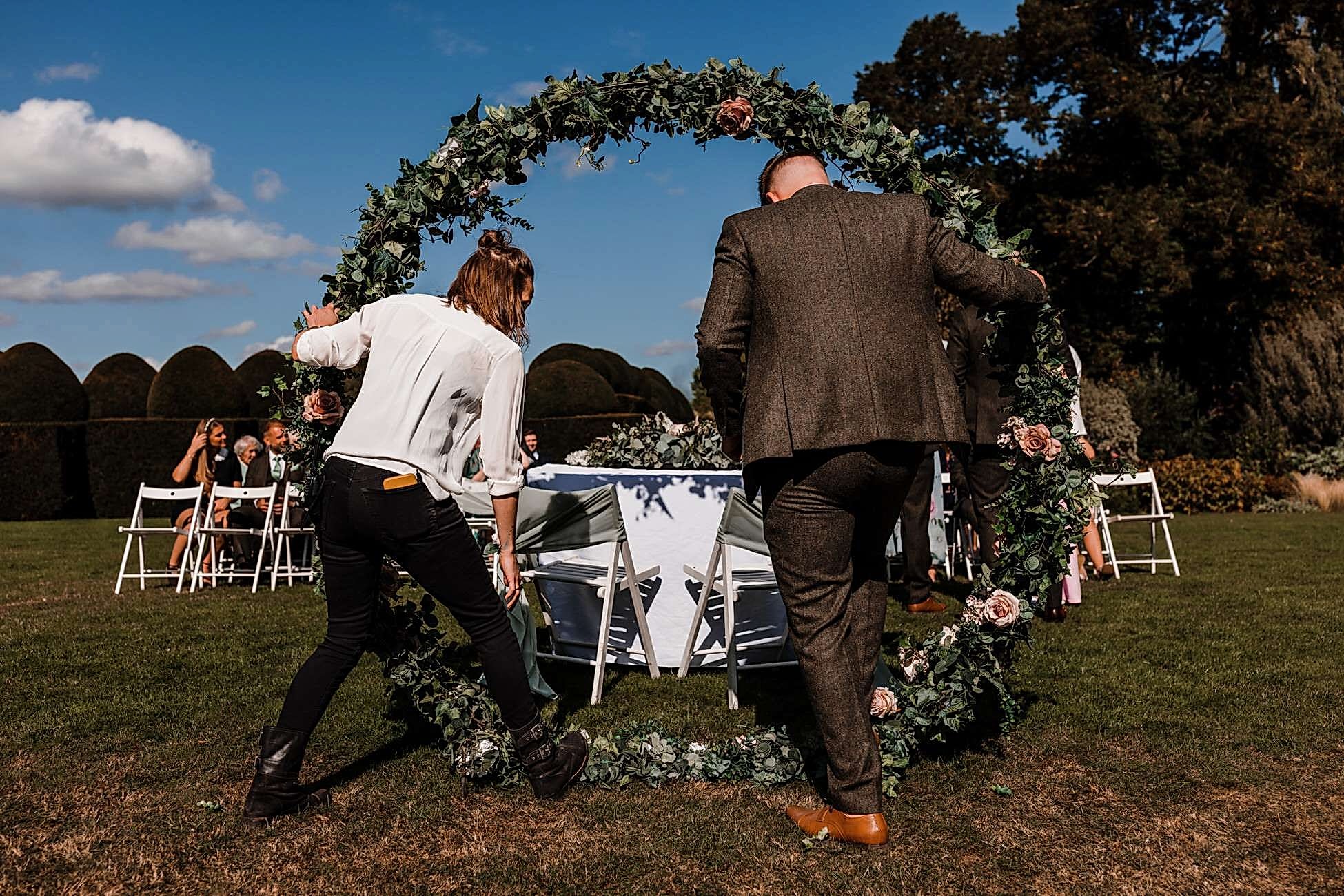 Birtsmorton Court wedding photo